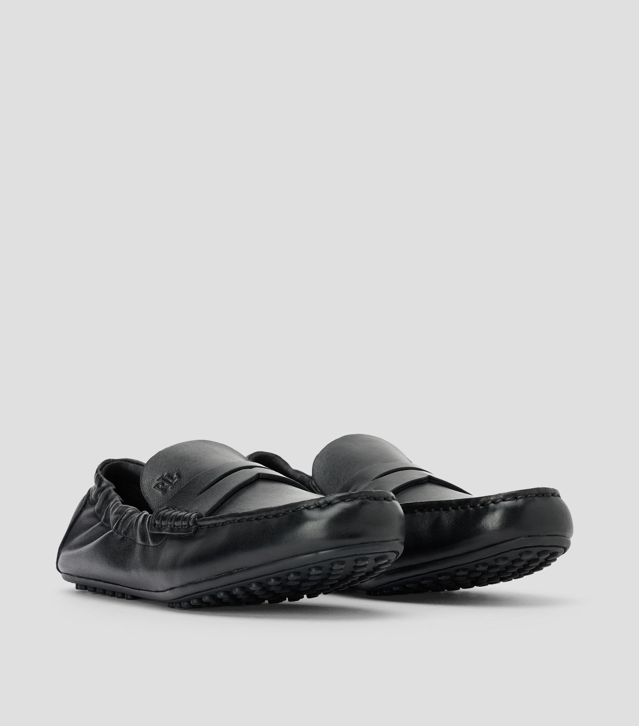 Mocasines Wynnie en piel vacuna con cinta Mujer