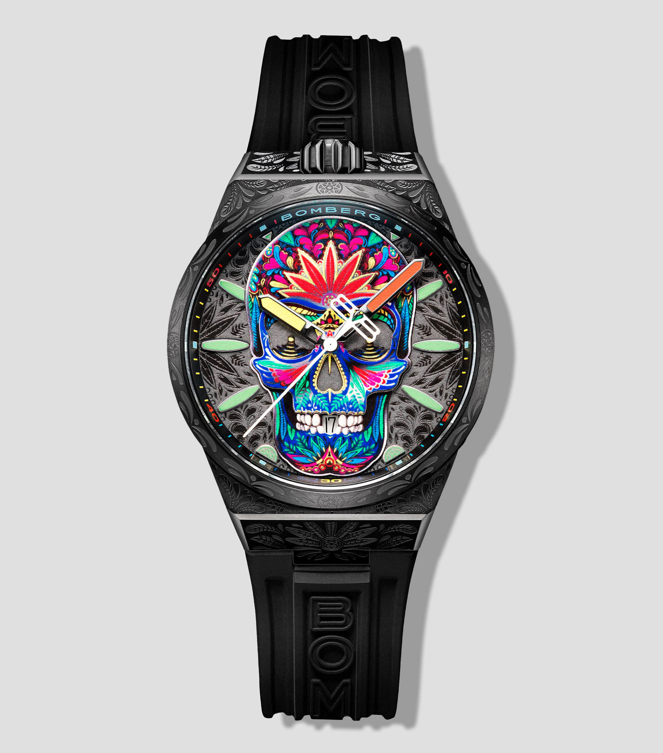 Reloj para Hombre Bolt-68 Neo Tattoed Skull Casual