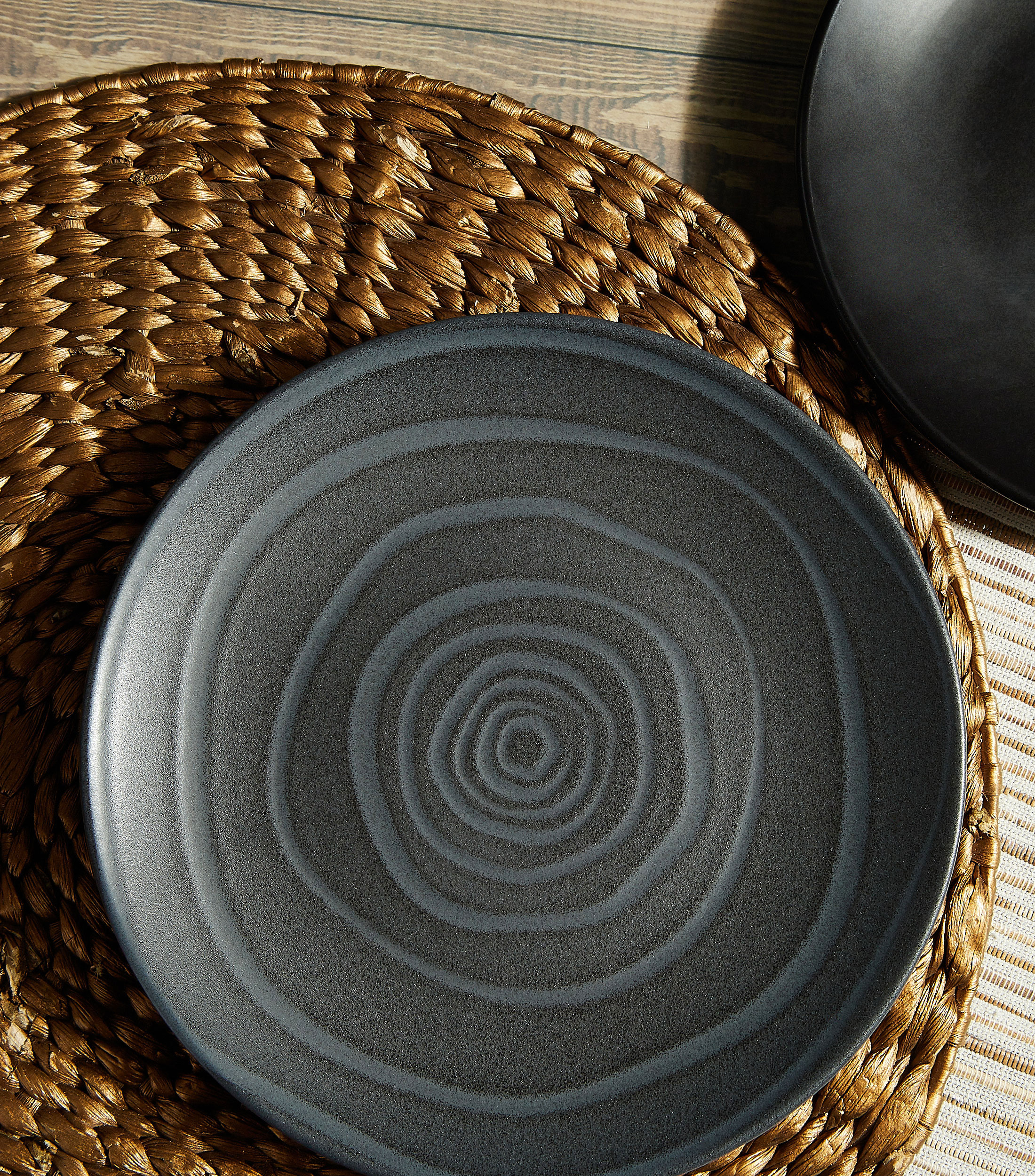 Plato Plano para ensalada Onix