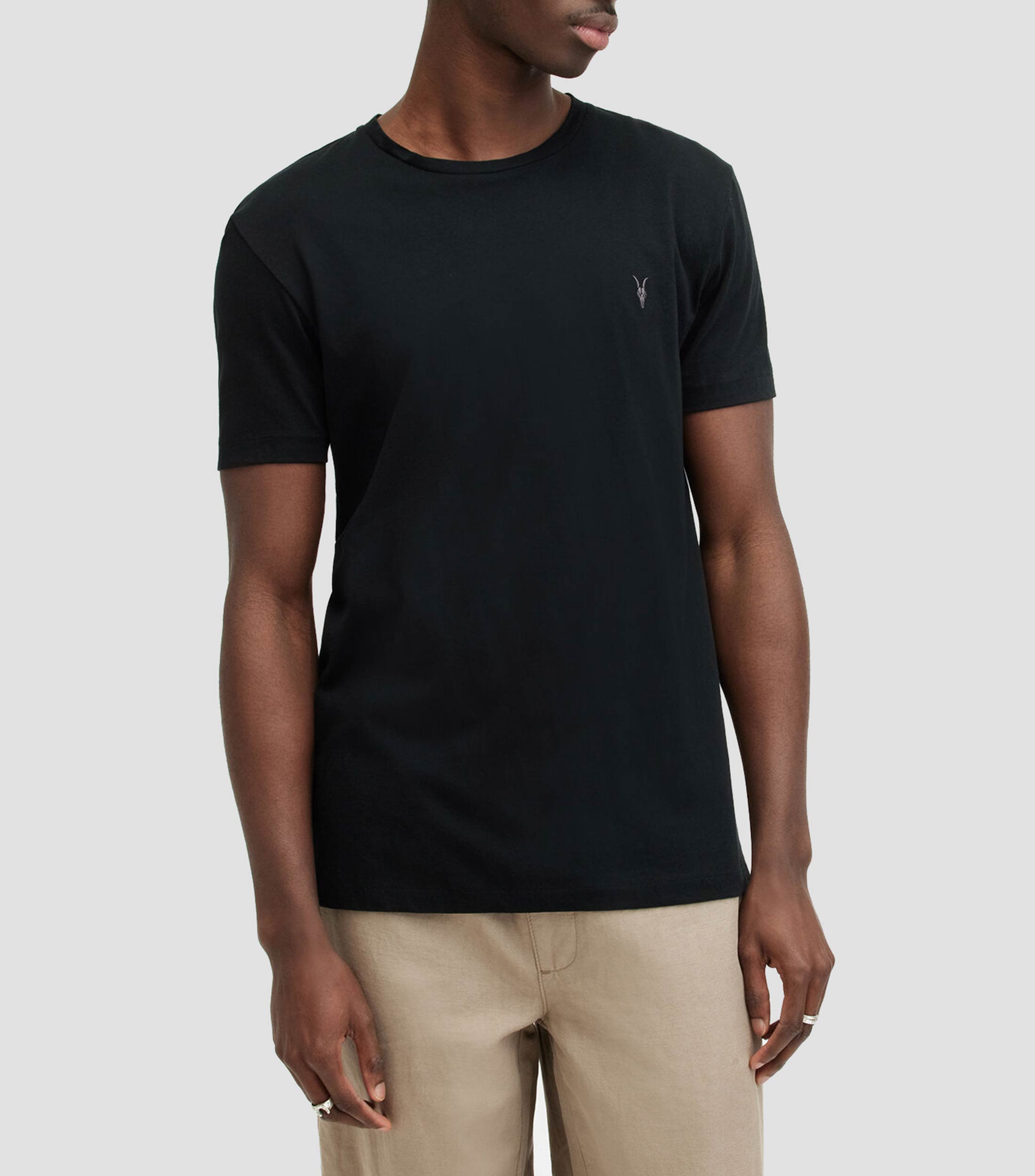 Playera cuello redondo manga corta Hombre