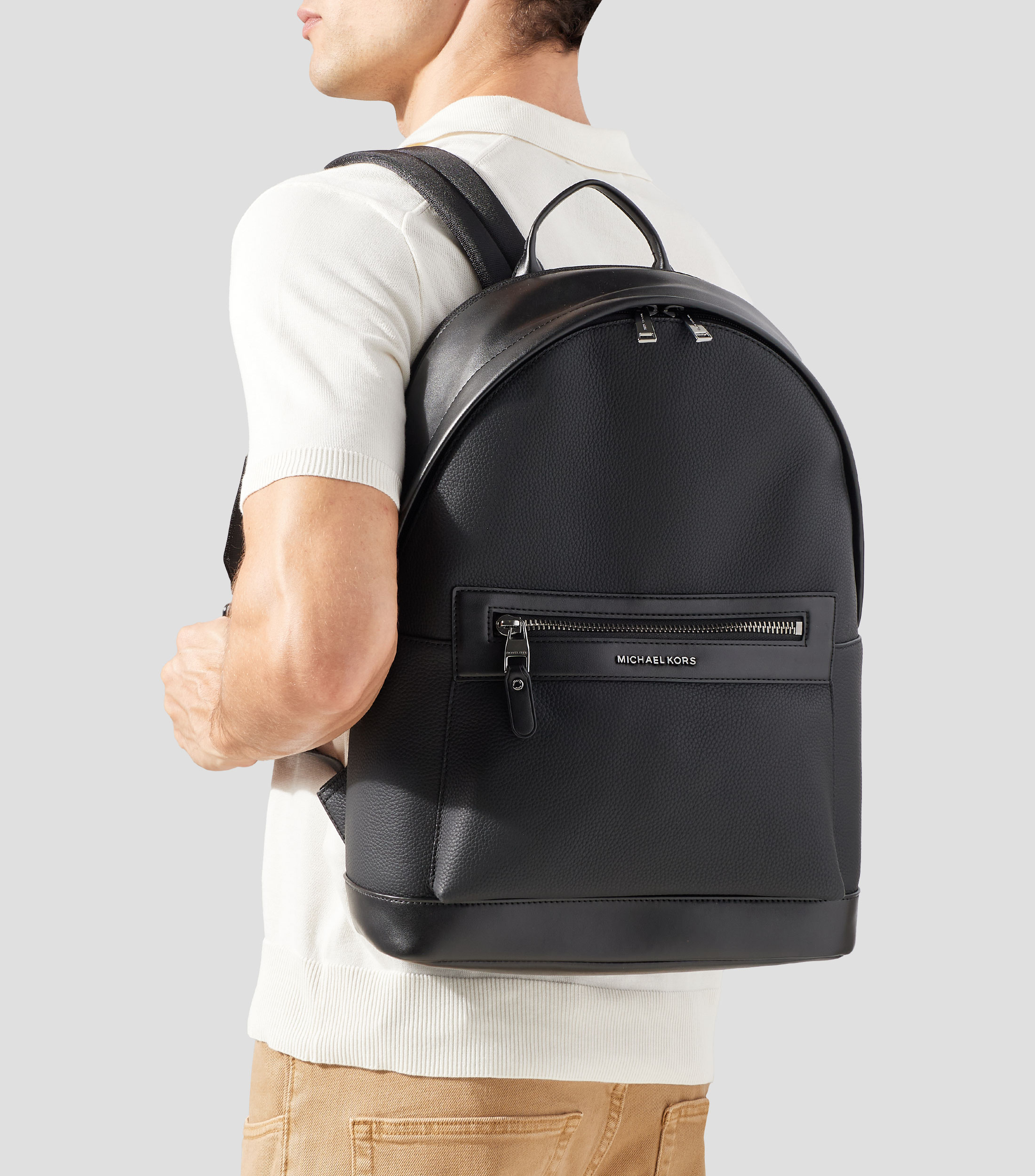 Mochila en piel Jet Set Hombre