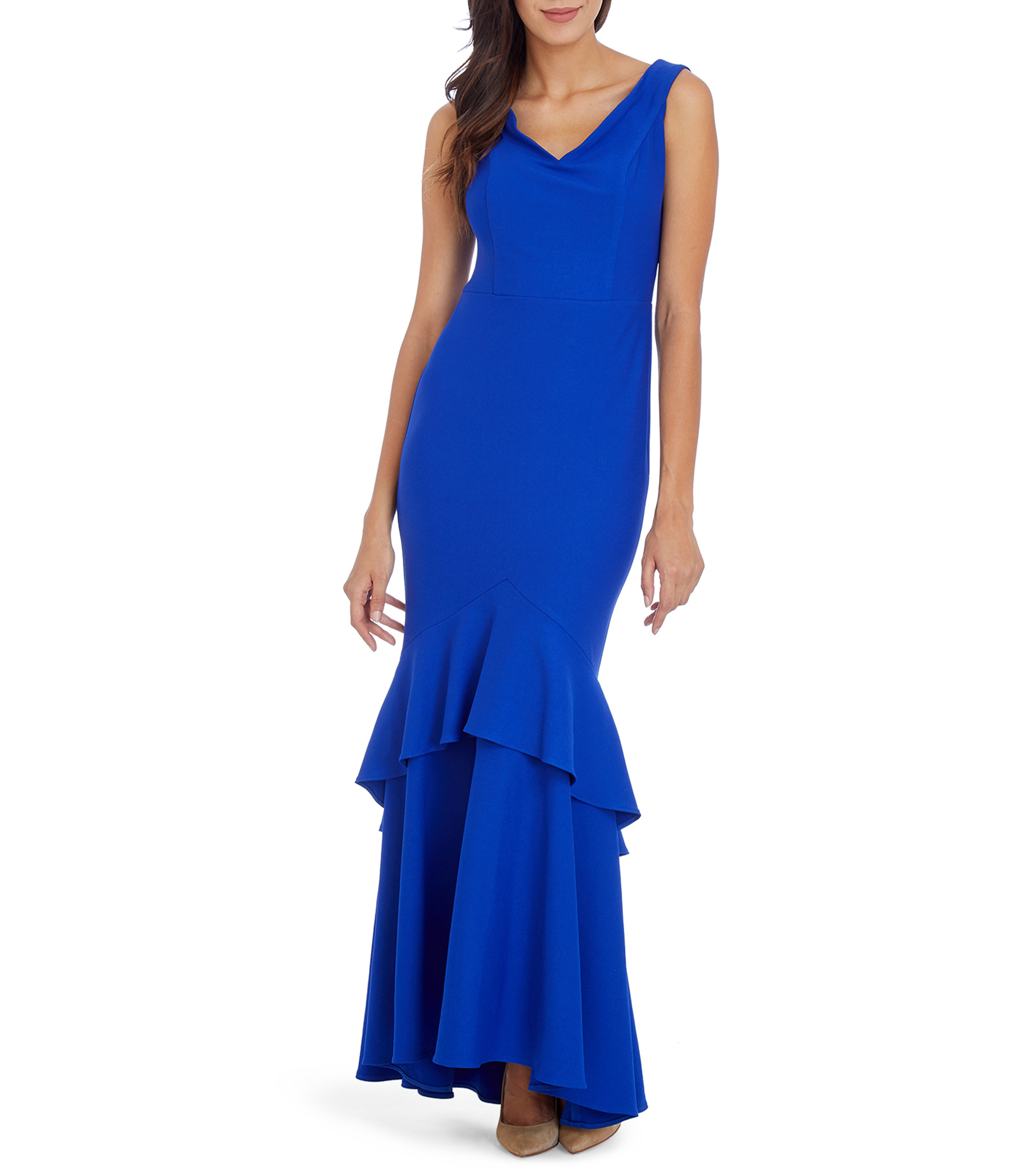 Vestido Azul Rey Liz Minelli Best Sale, UP TO 63% OFF | agrichembio.com