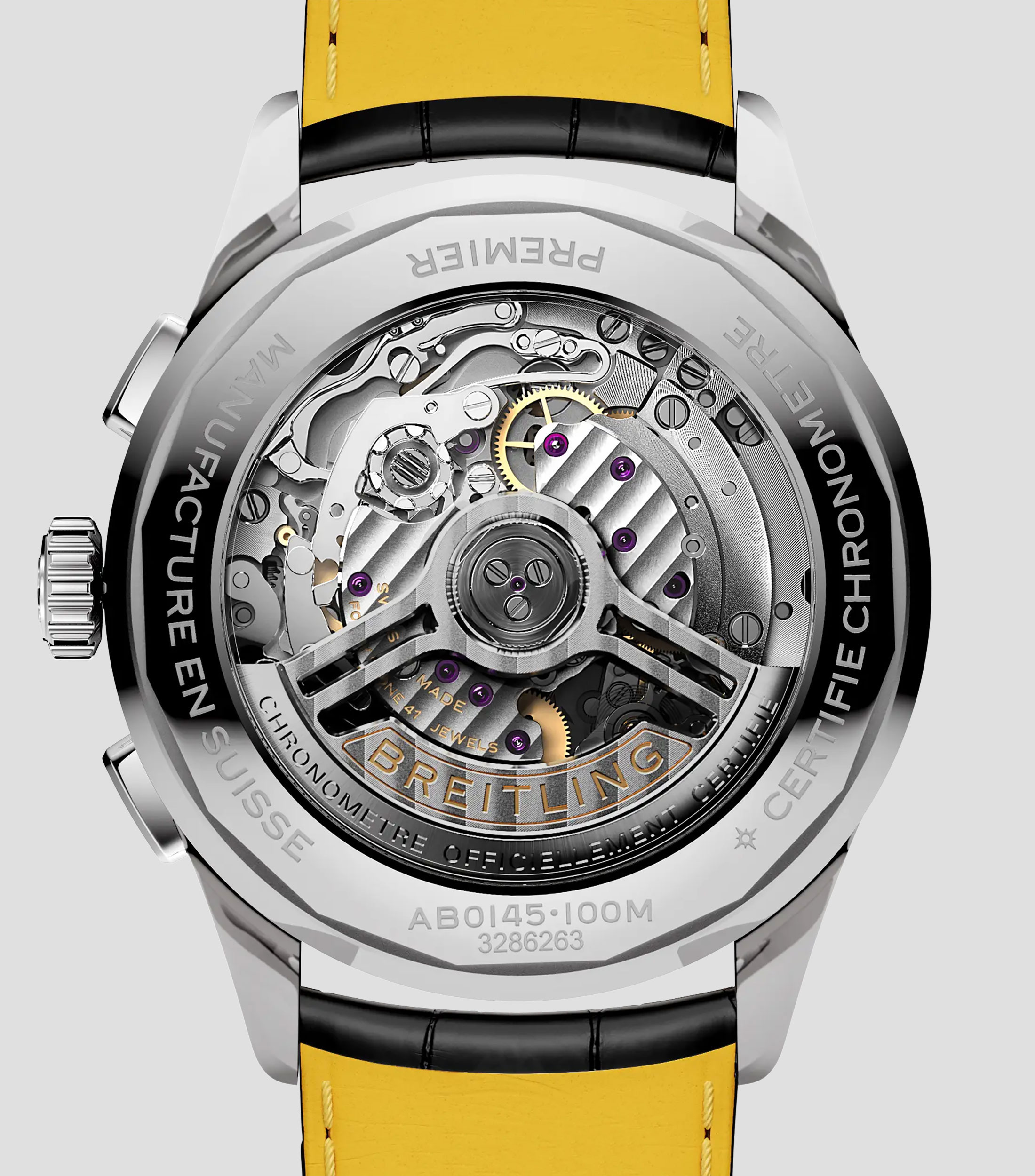 Reloj para Hombre Premier De Vestir Plateado, Negro