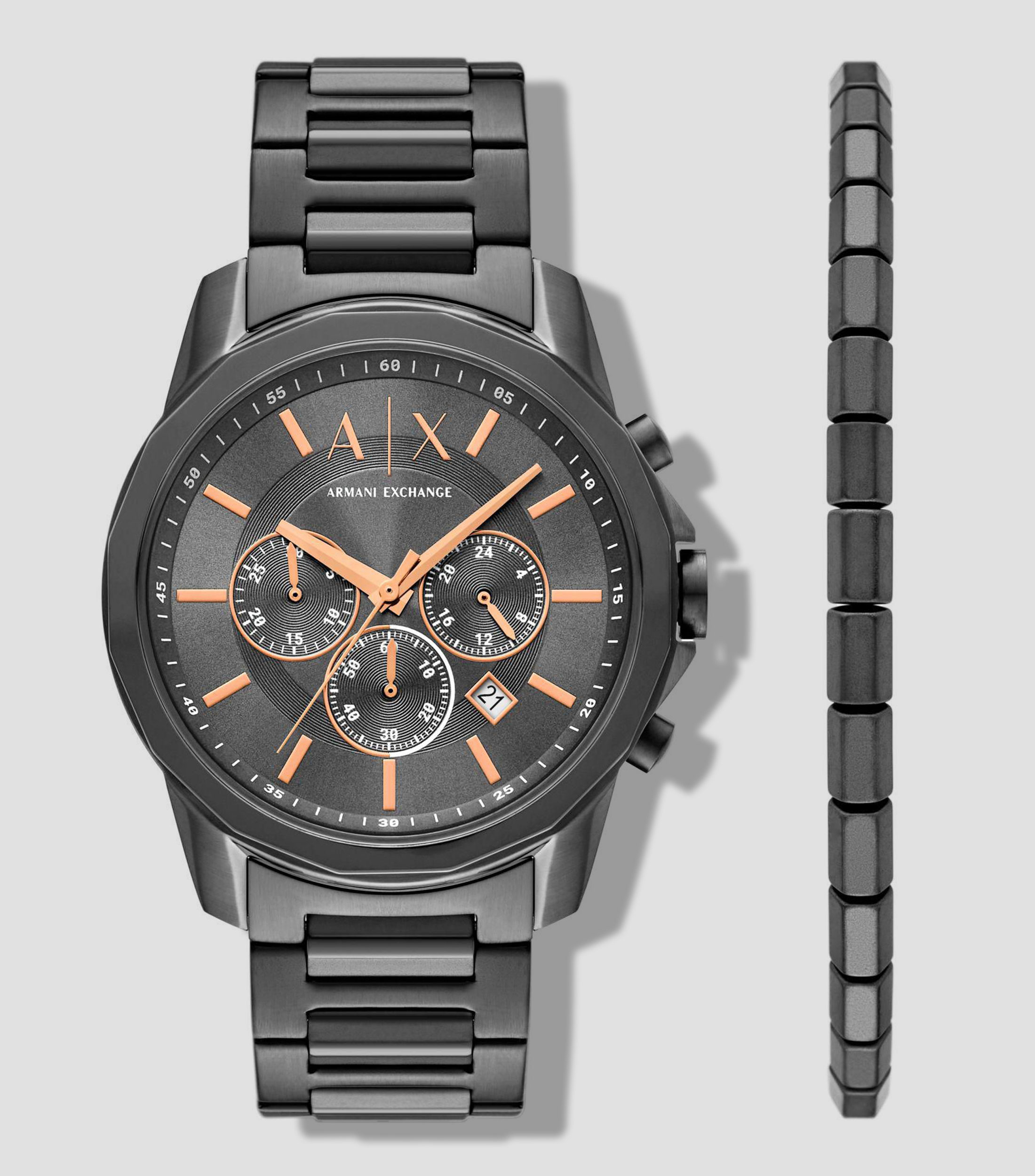 Set Reloj y pulsera Hombre