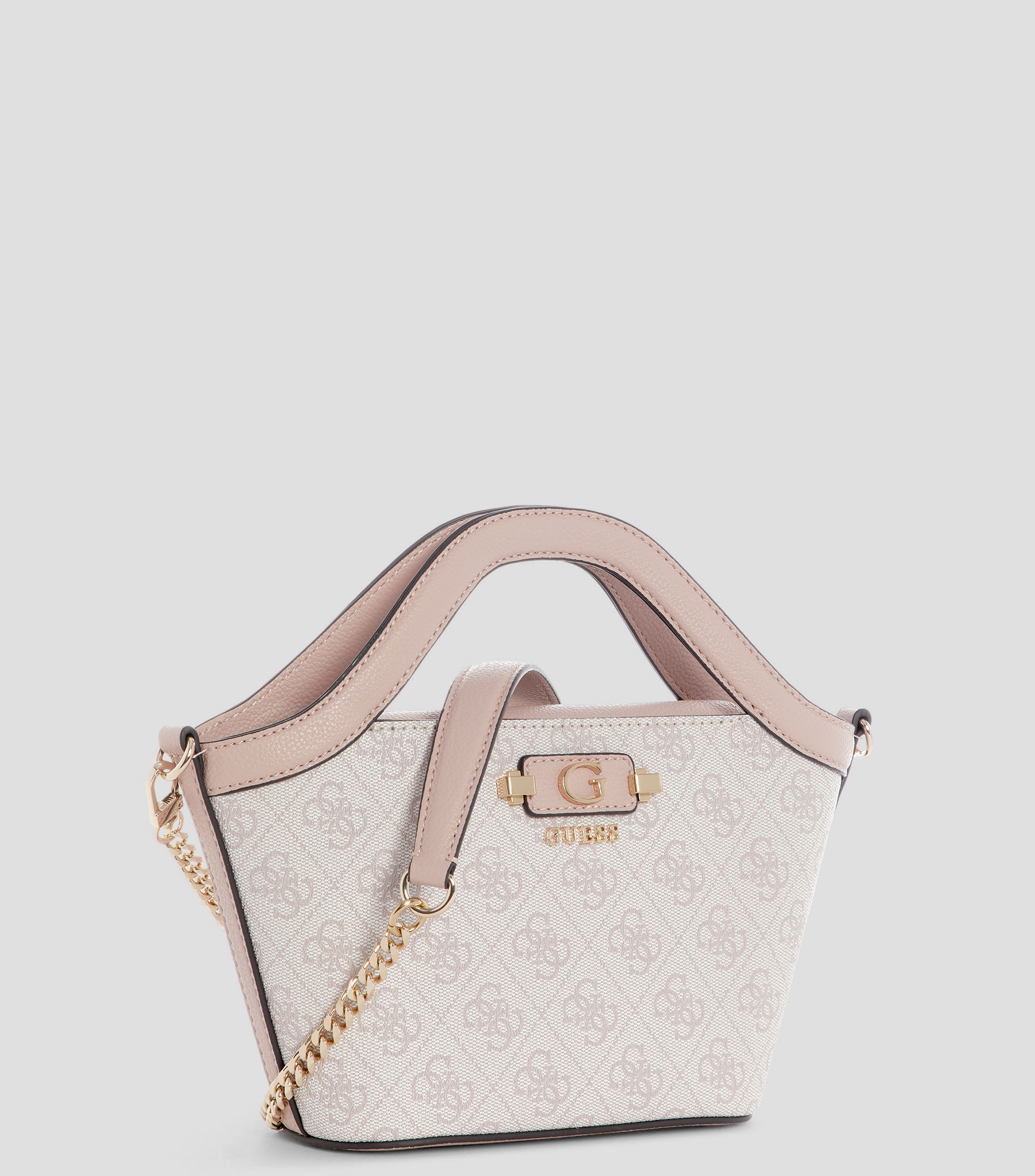 Bolsa tote rosa estampada Mujer