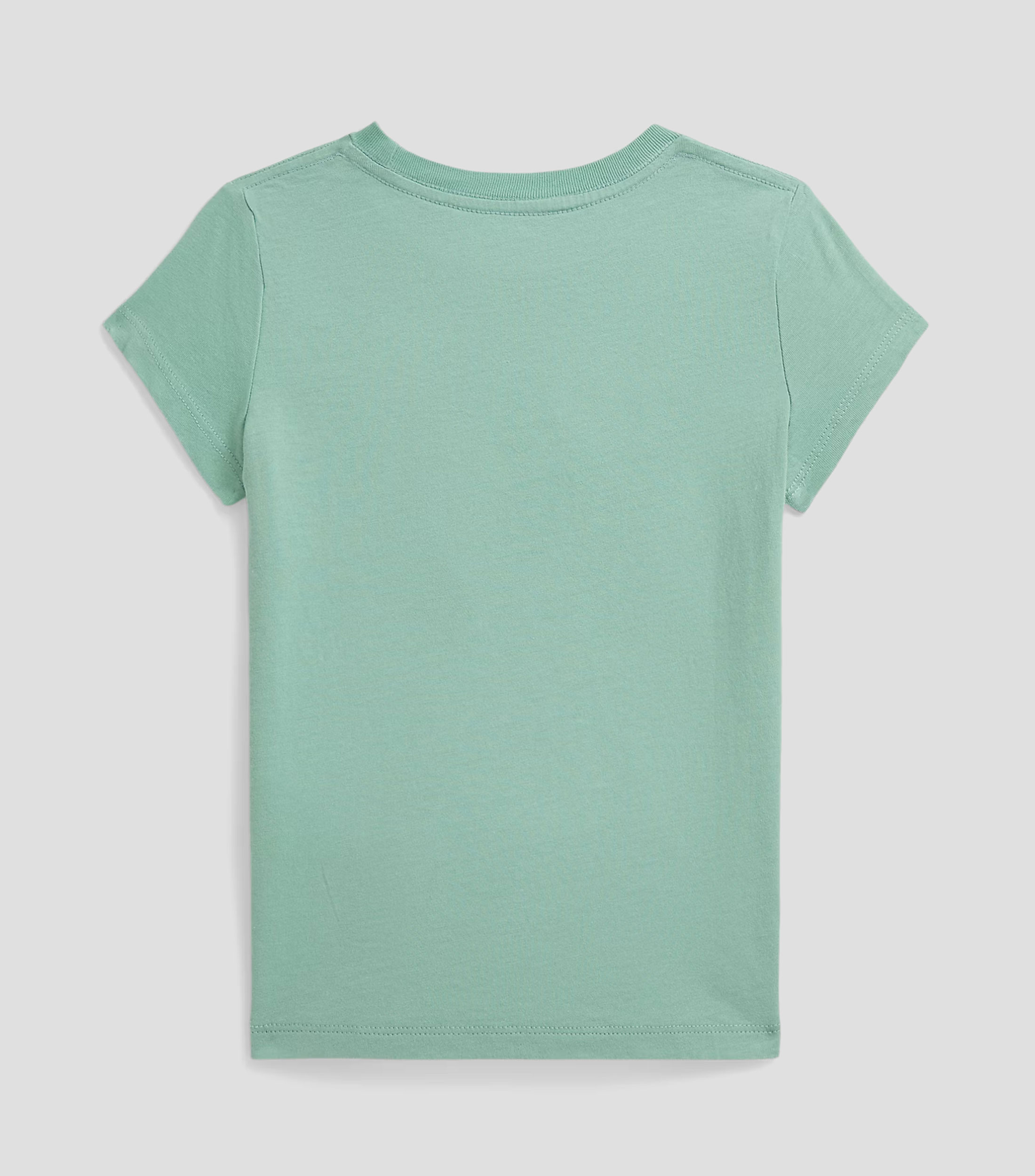 Playera cuello redondo manga corta estampada Niña