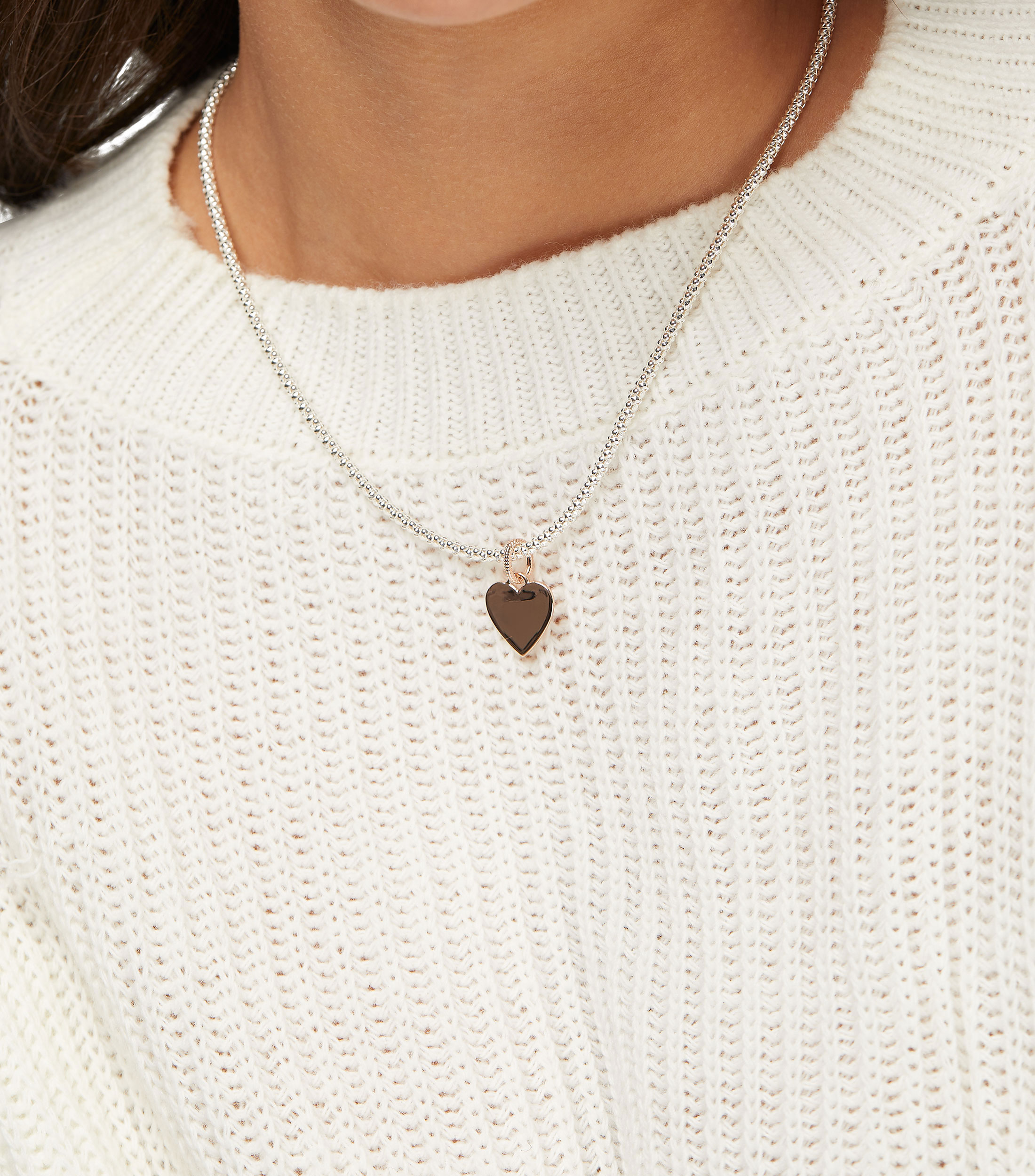 Dije Corazón Grabable Mujer