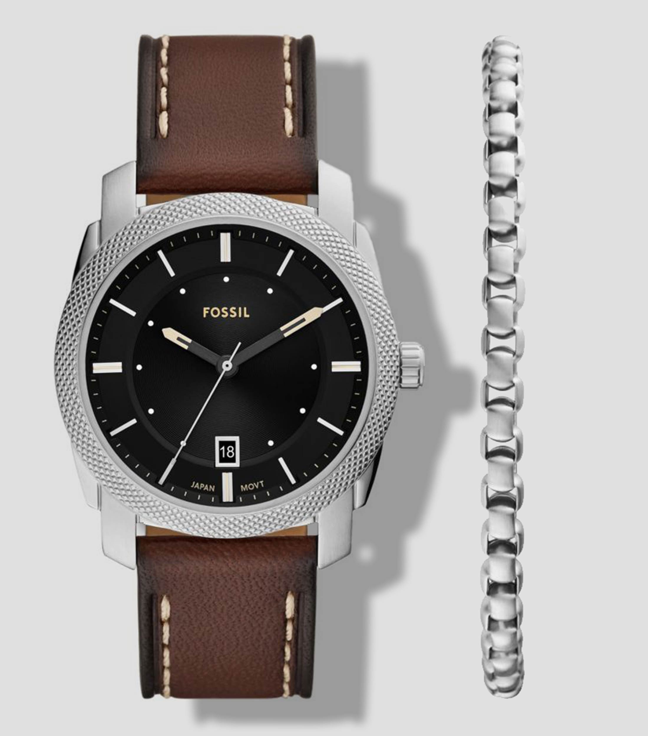 Set de Reloj y Brazalete para Hombre