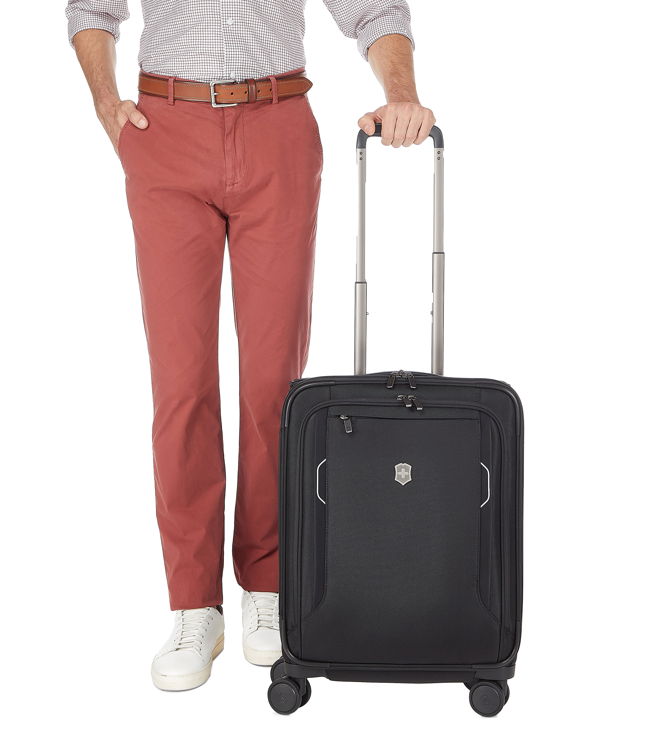Maleta de viaje 6. 0 Softsider Global Carry On negra