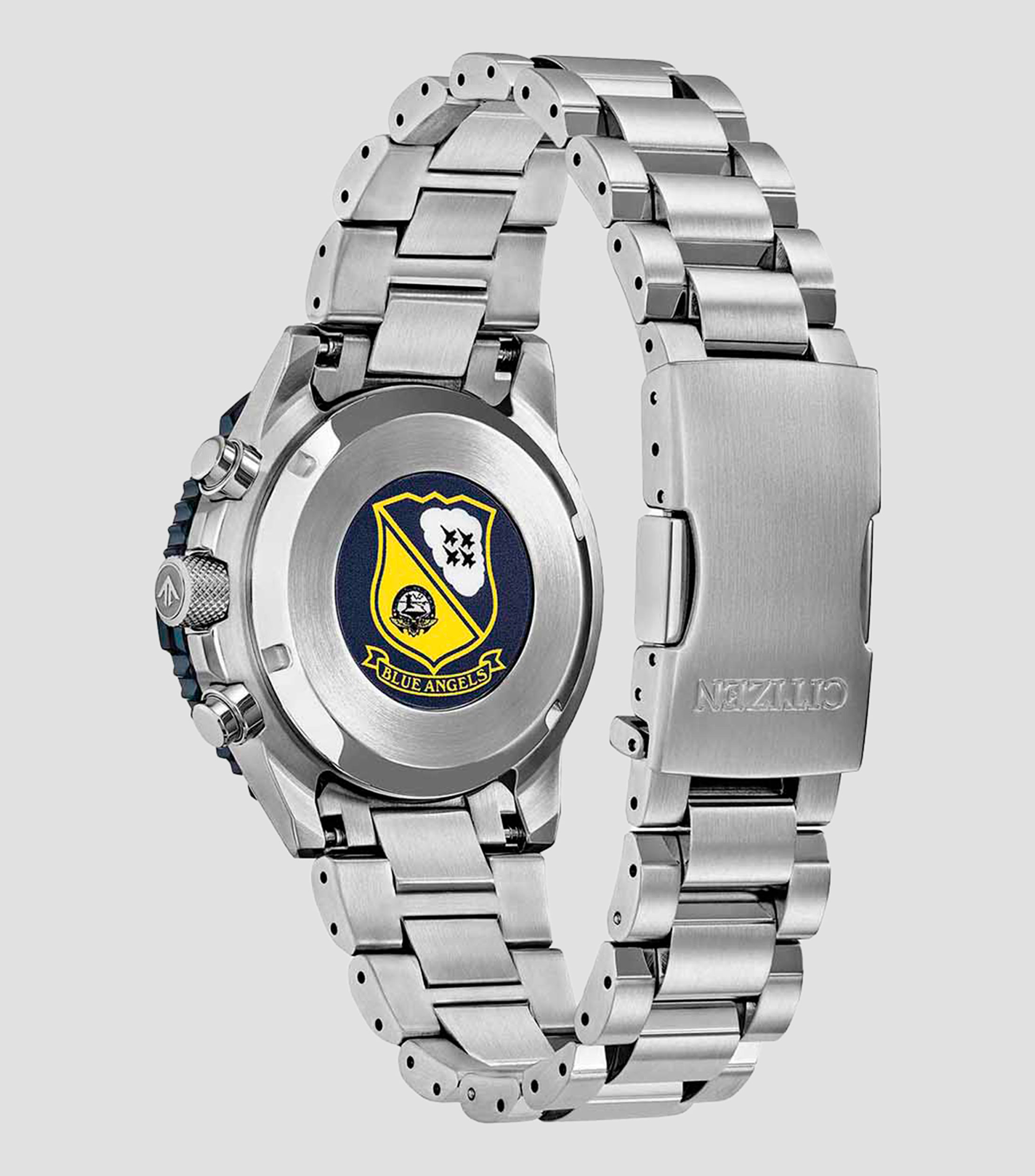 Reloj para hombre Promaster Blue Angels Navihawk, plateado