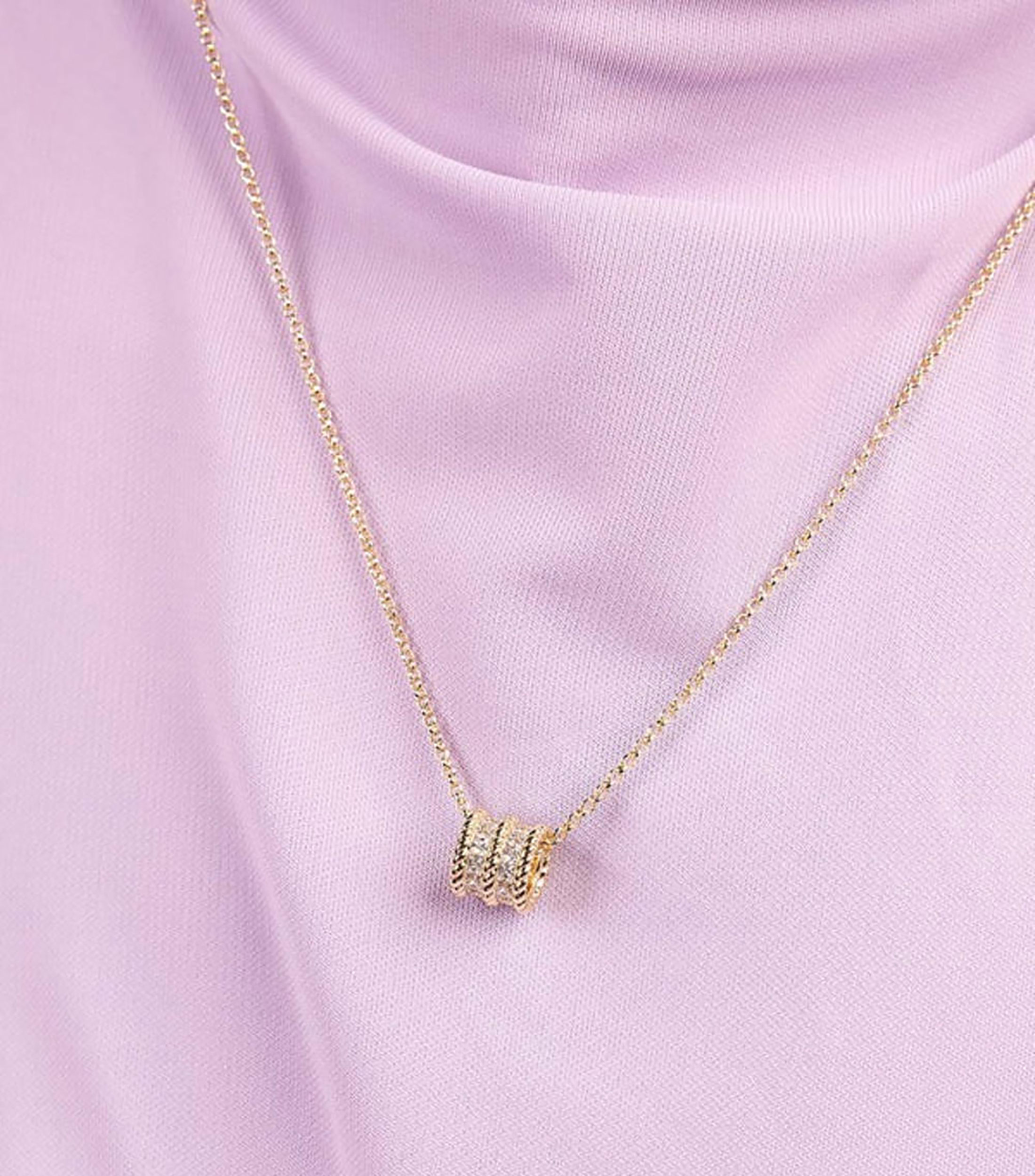 Collar ajustable Printemps con circonitas cúbicas Mujer