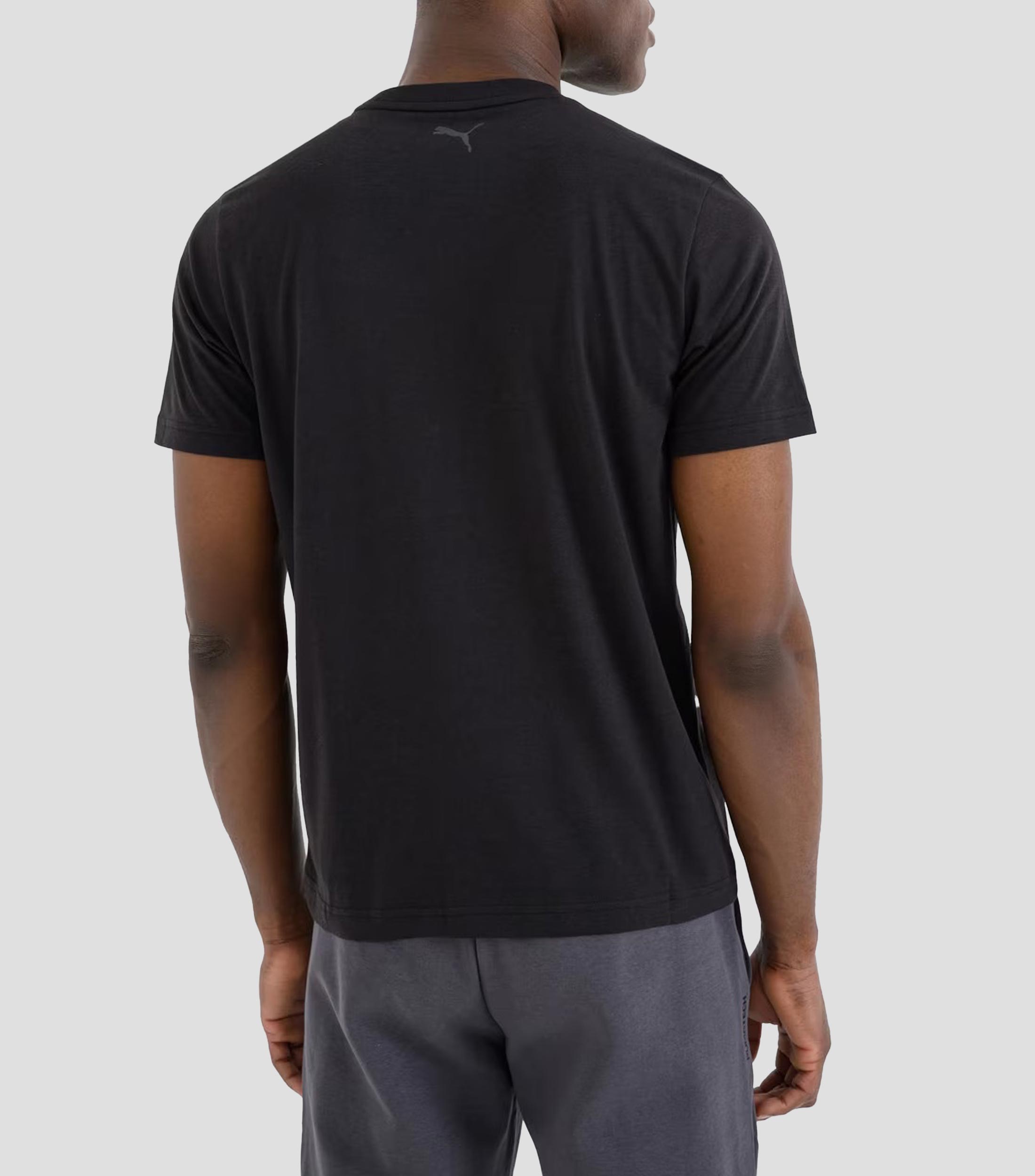 Playera cuello redondo manga corta estampada Hombre