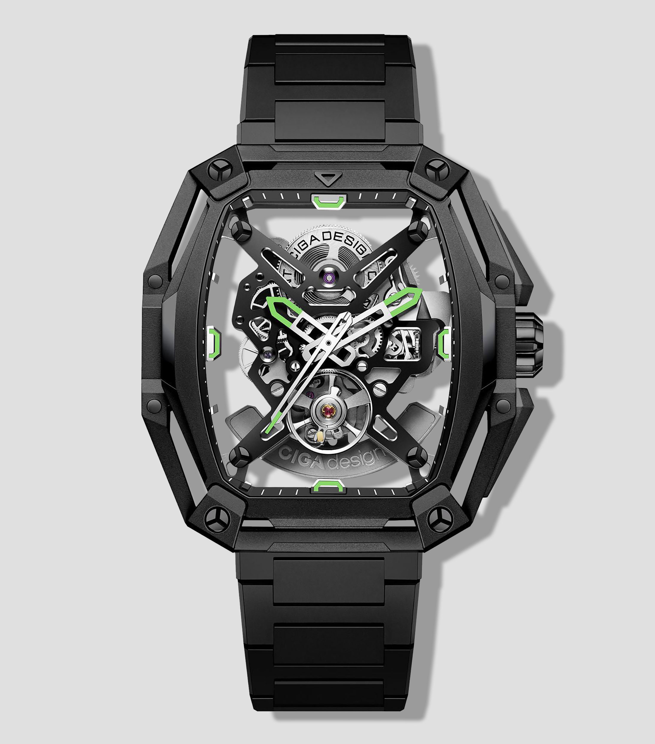 Reloj para hombre CIGA Z Series Hunter Casual Negro