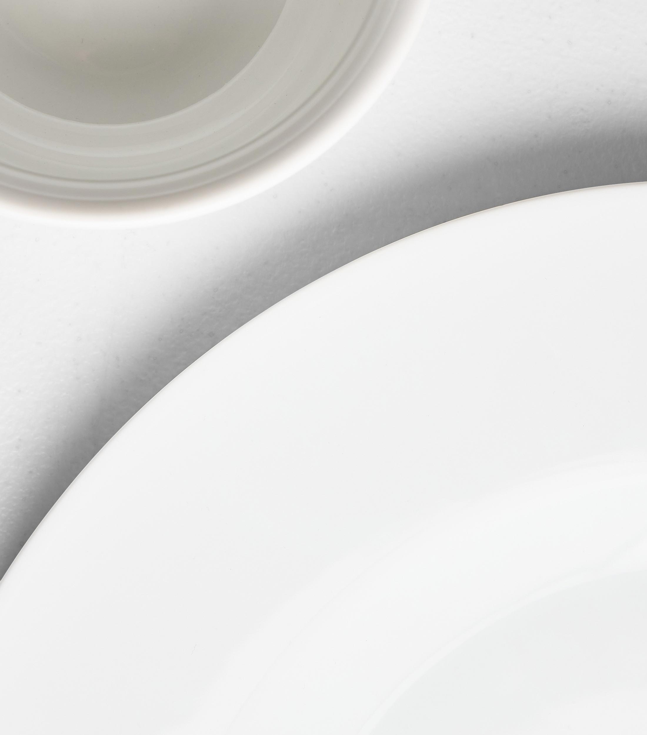 Plato Trinche Lantis White