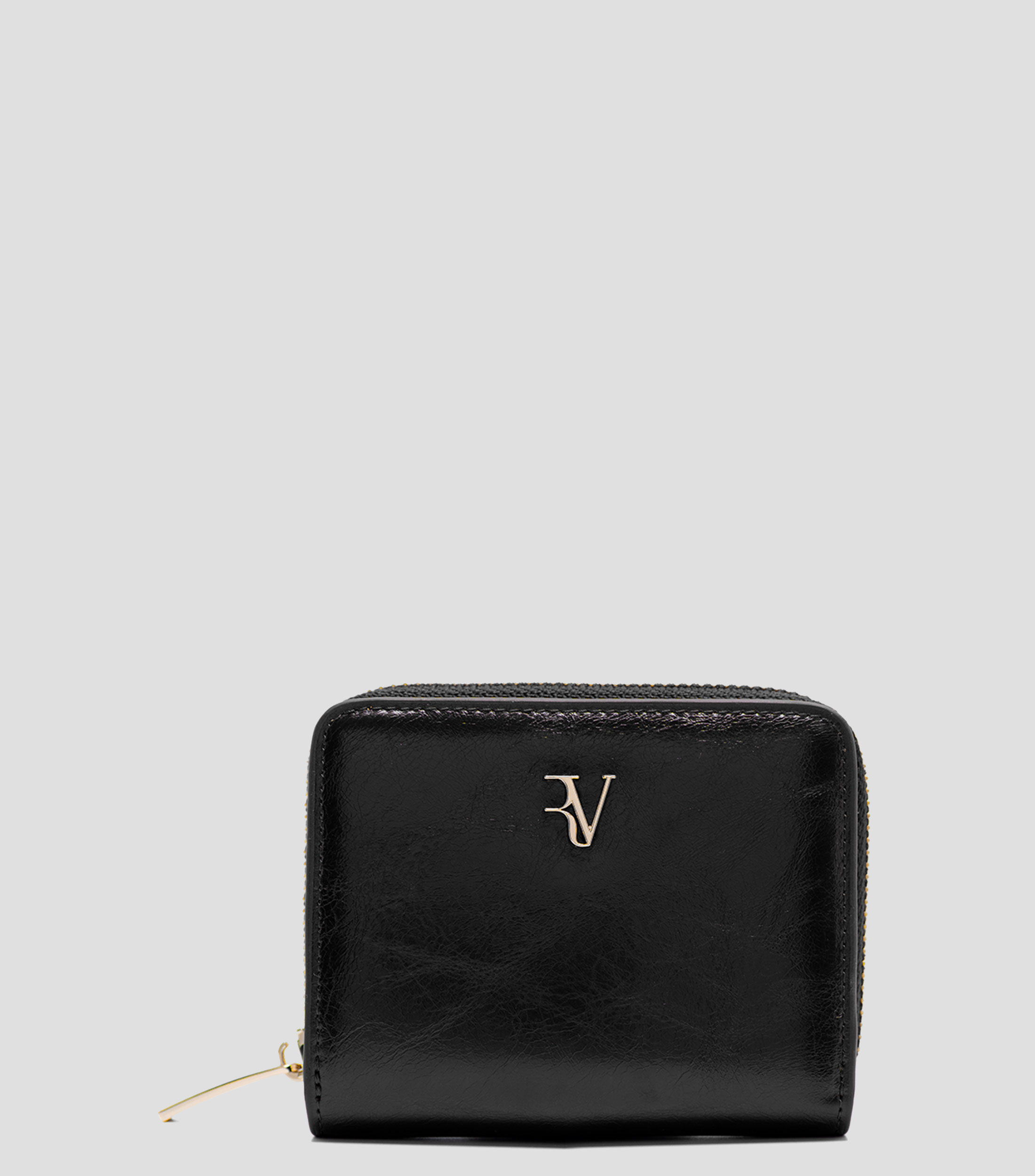 Cartera en piel lisa Mujer