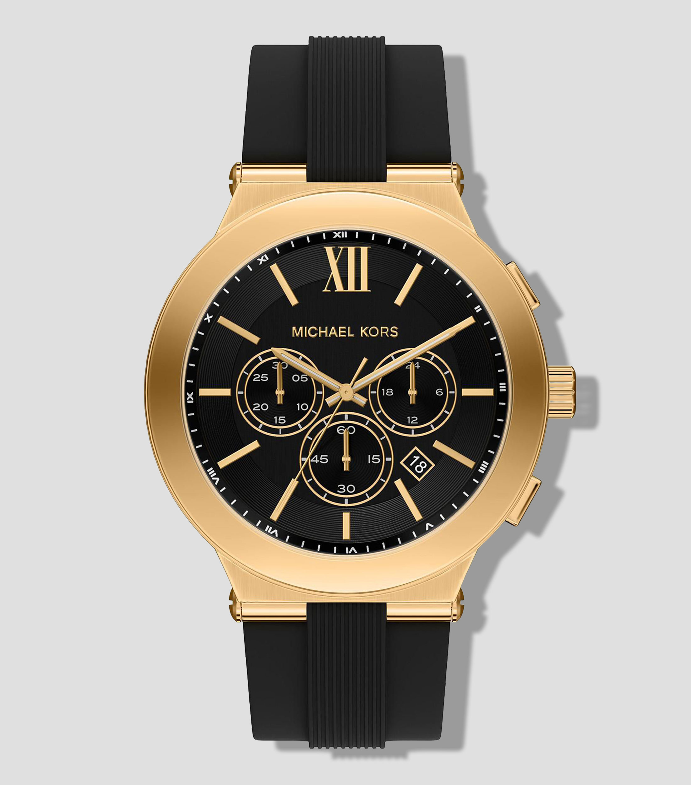 Reloj para Hombre Billie Casual Negro, Dorado