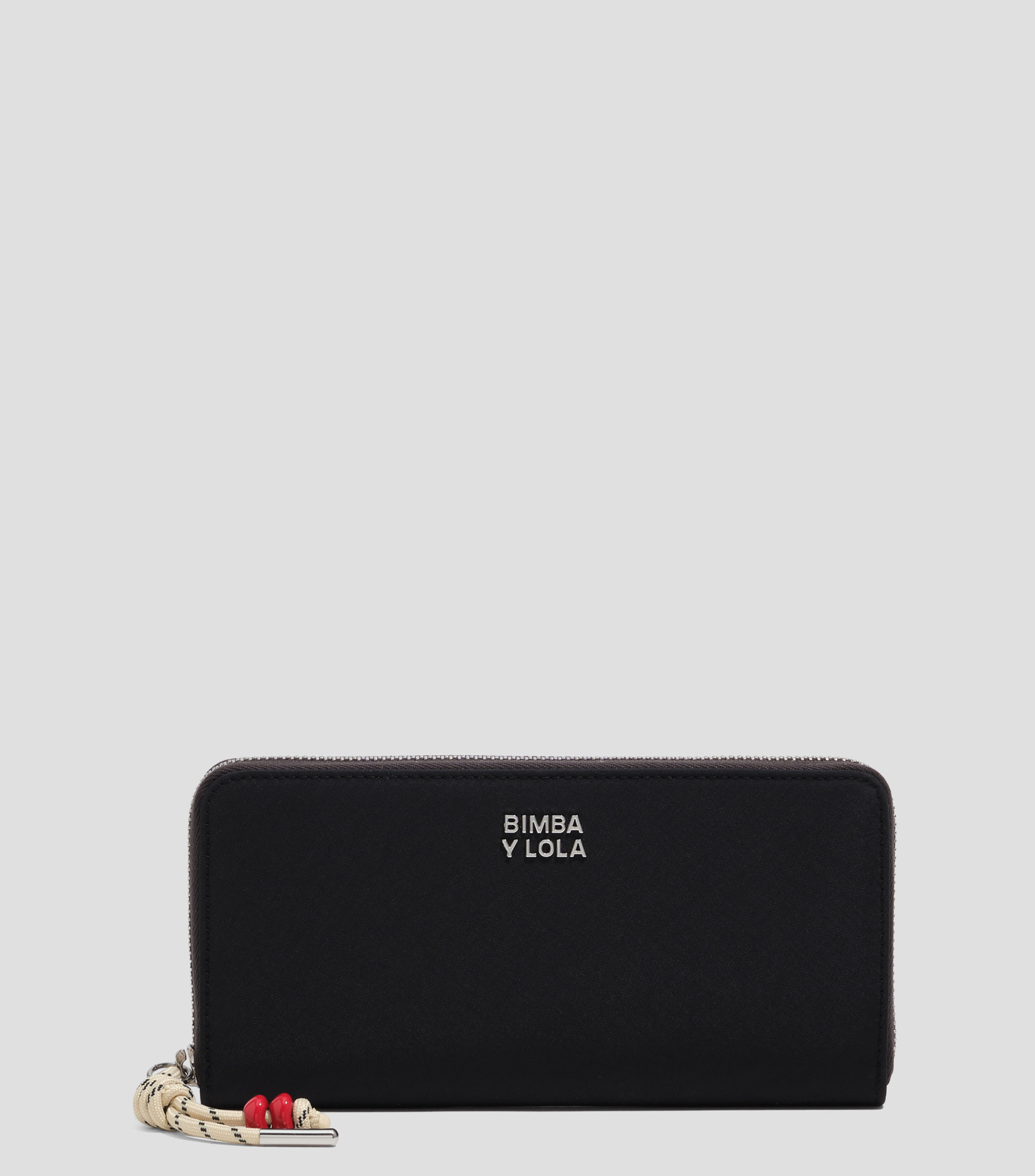 Cartera grande grafito Mujer