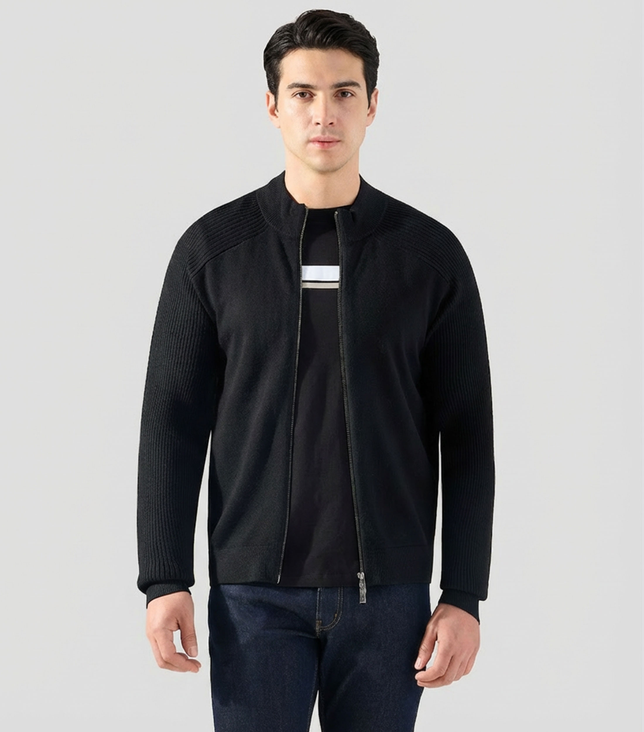 Suéter cuello alto Hombre