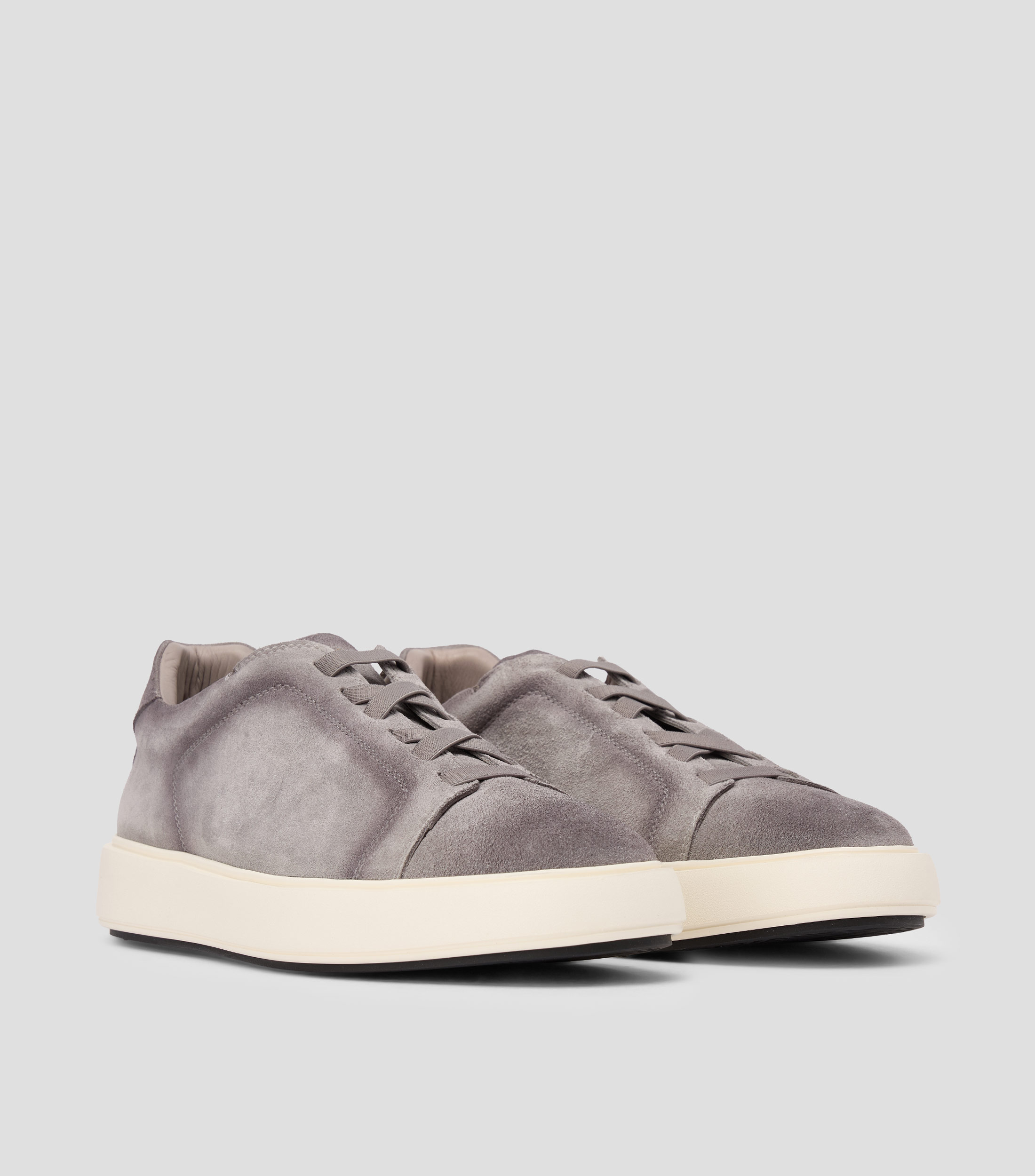 Tenis casuales en piel Slouch Hombre