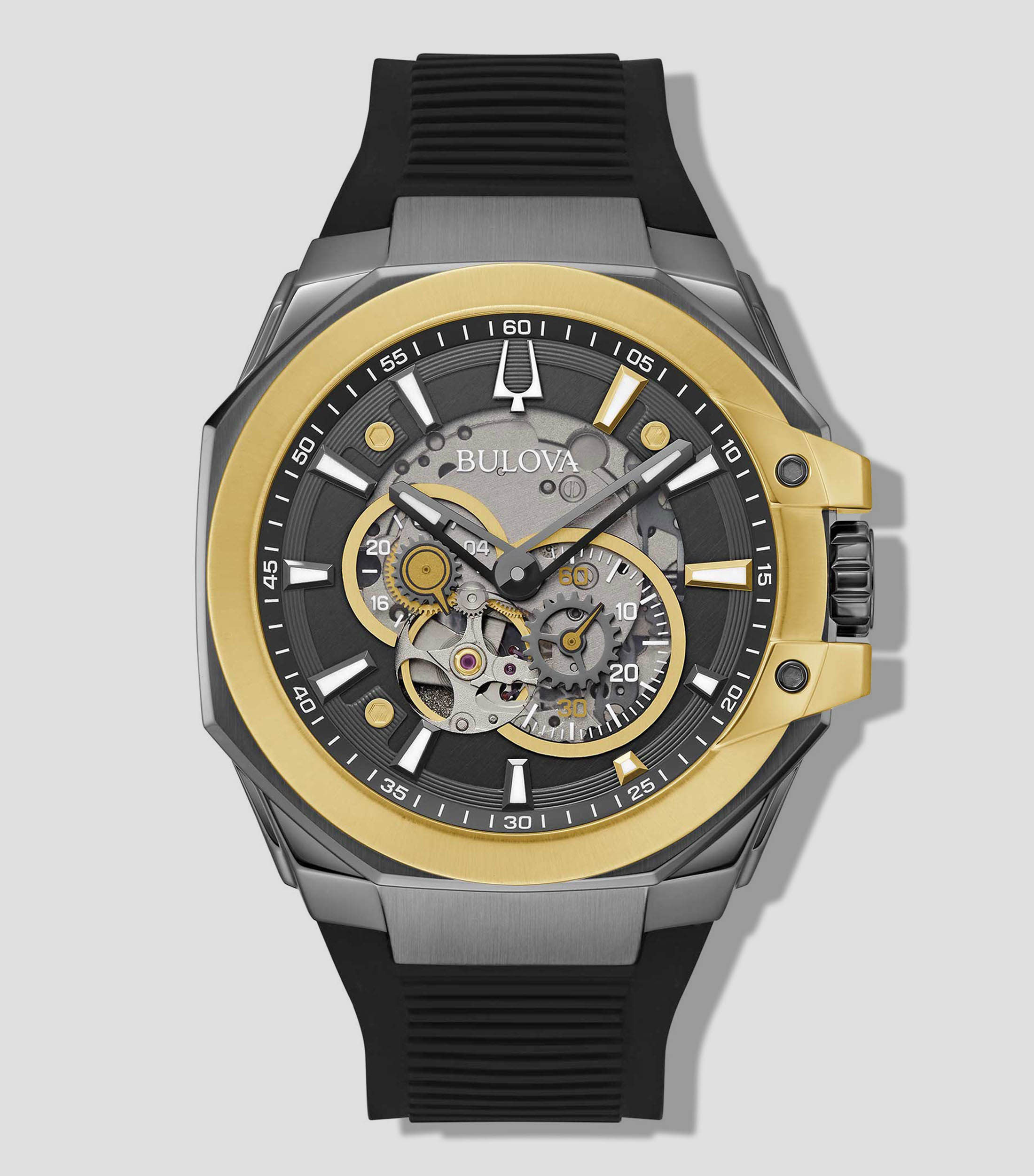 Reloj para Hombre Marc Anthony Maquina dorado, negro