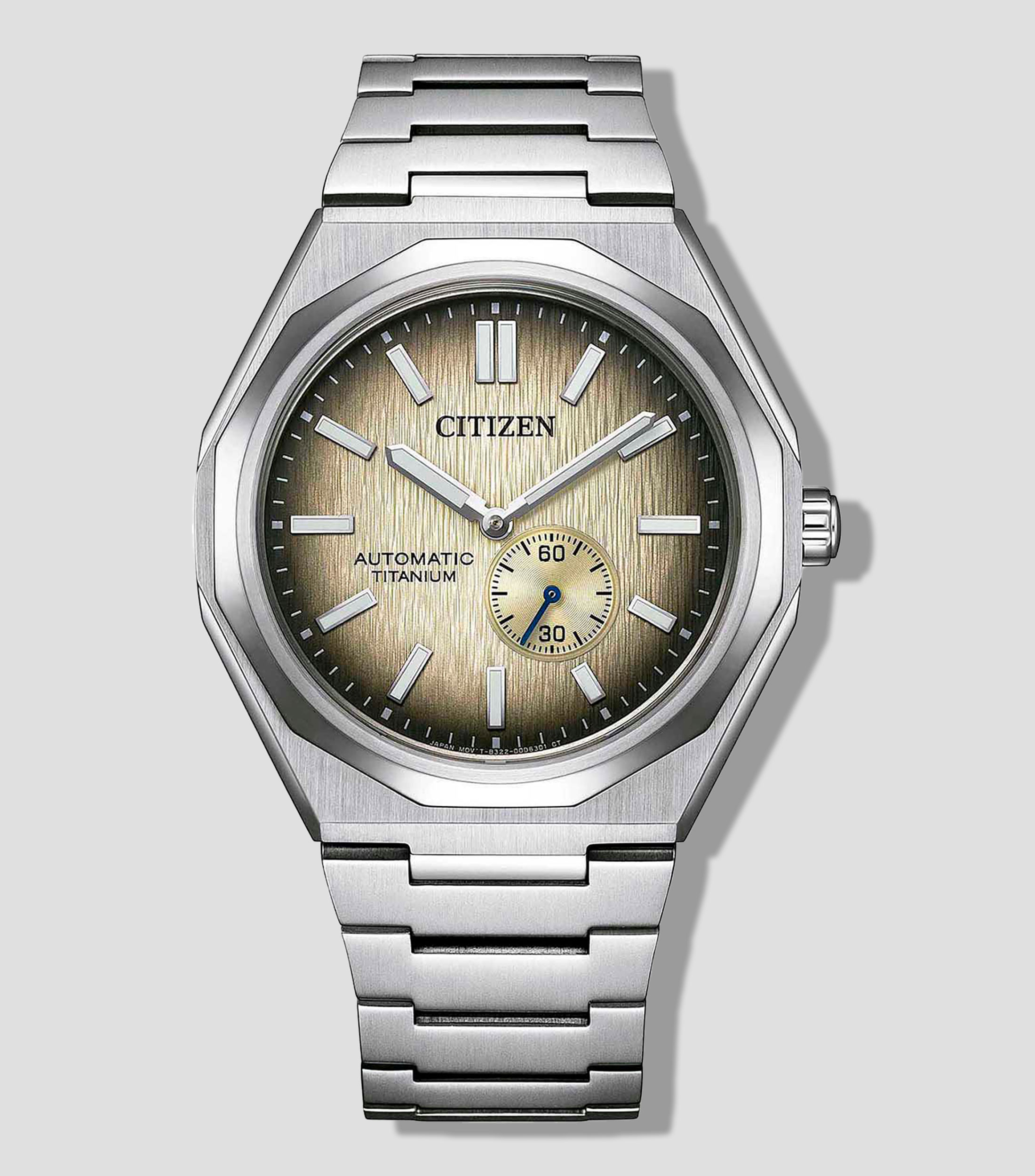 Reloj para Hombre Zenshin Casual Café, Plateado