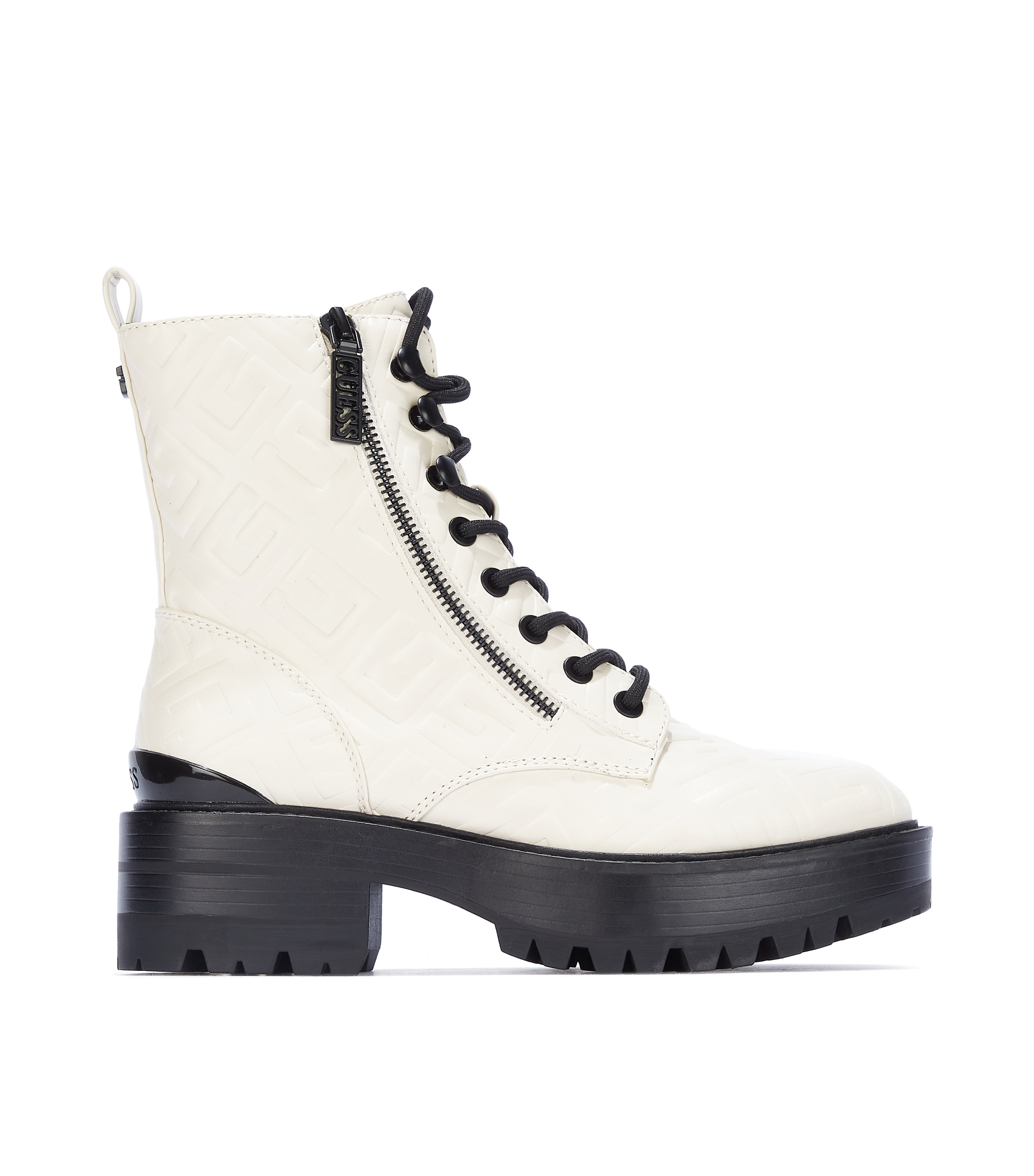 Botas blancas sale guess