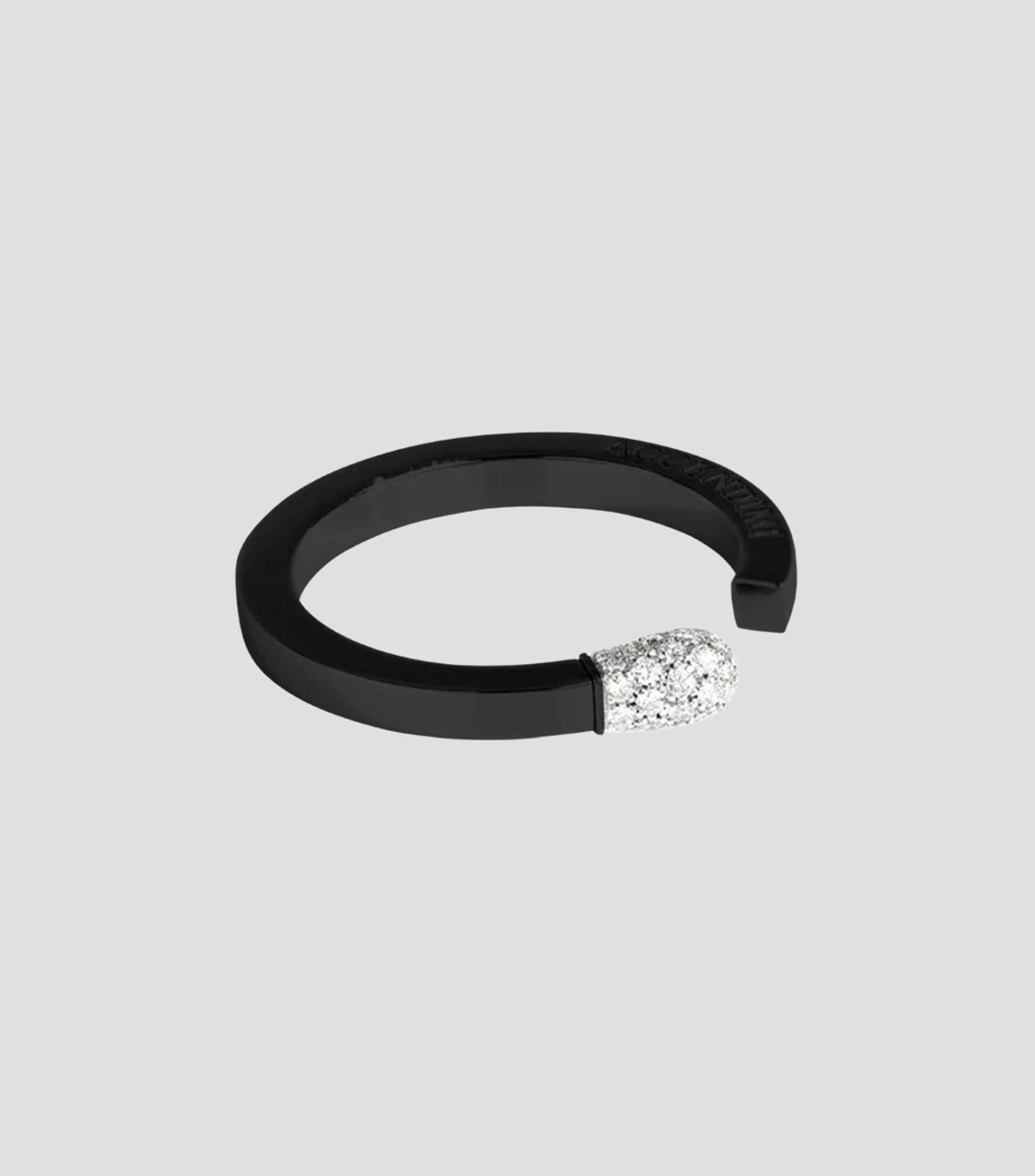 Anillo con diamantes Unisex