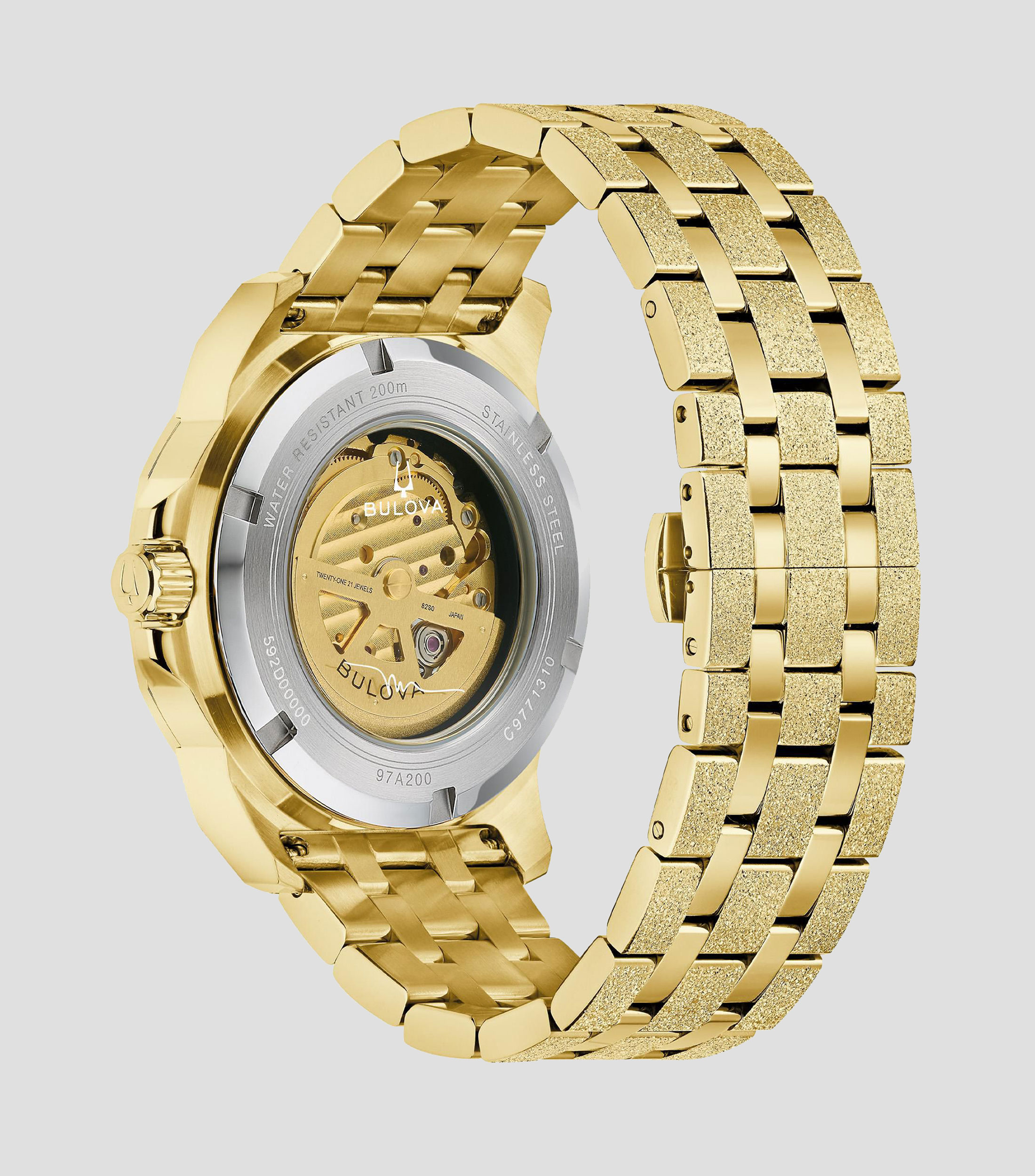 Reloj para Hombre Marine Star Marc Anthony Deportivo Dorado