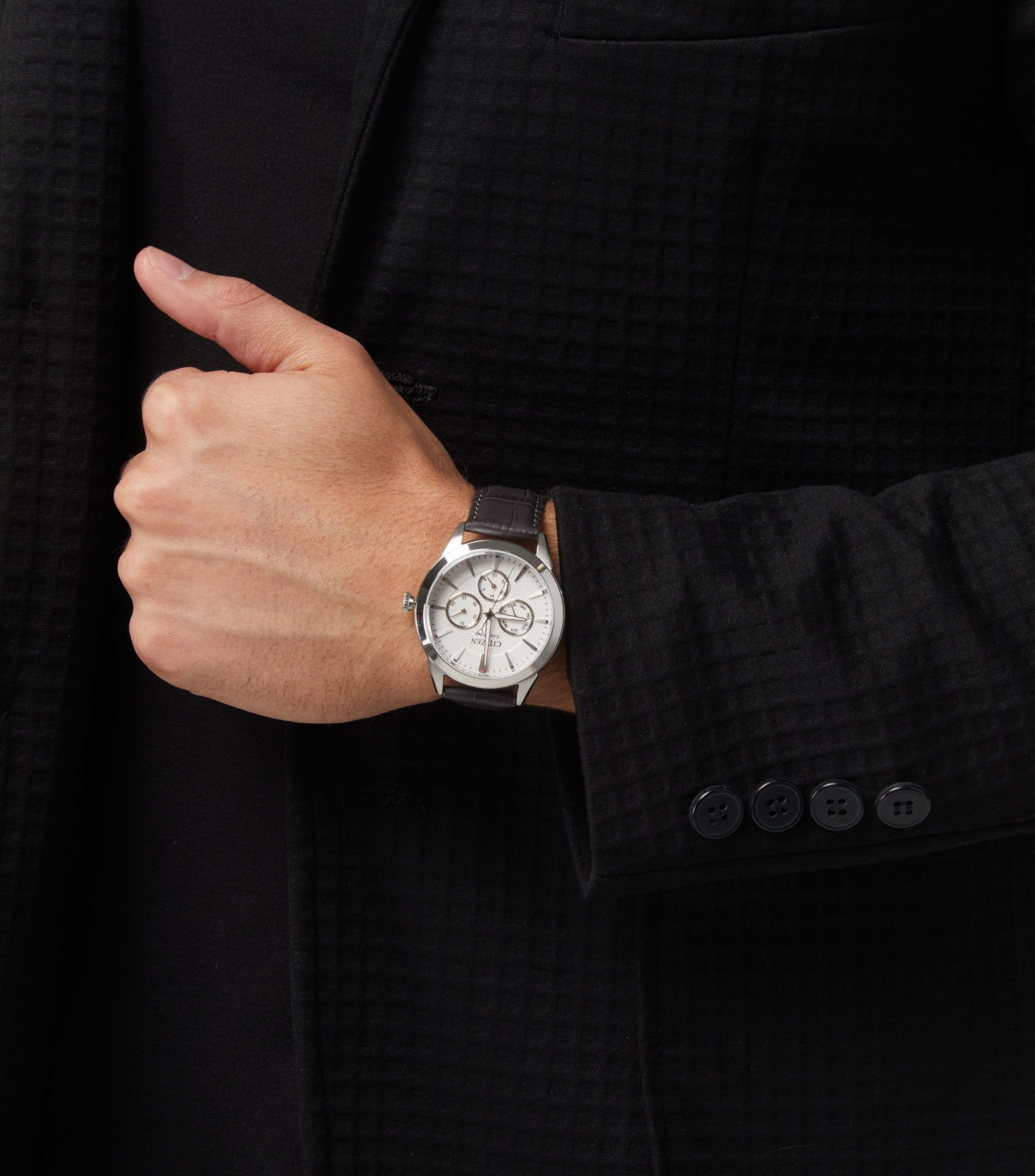Reloj para hombre Dress classic Casual, Plateado