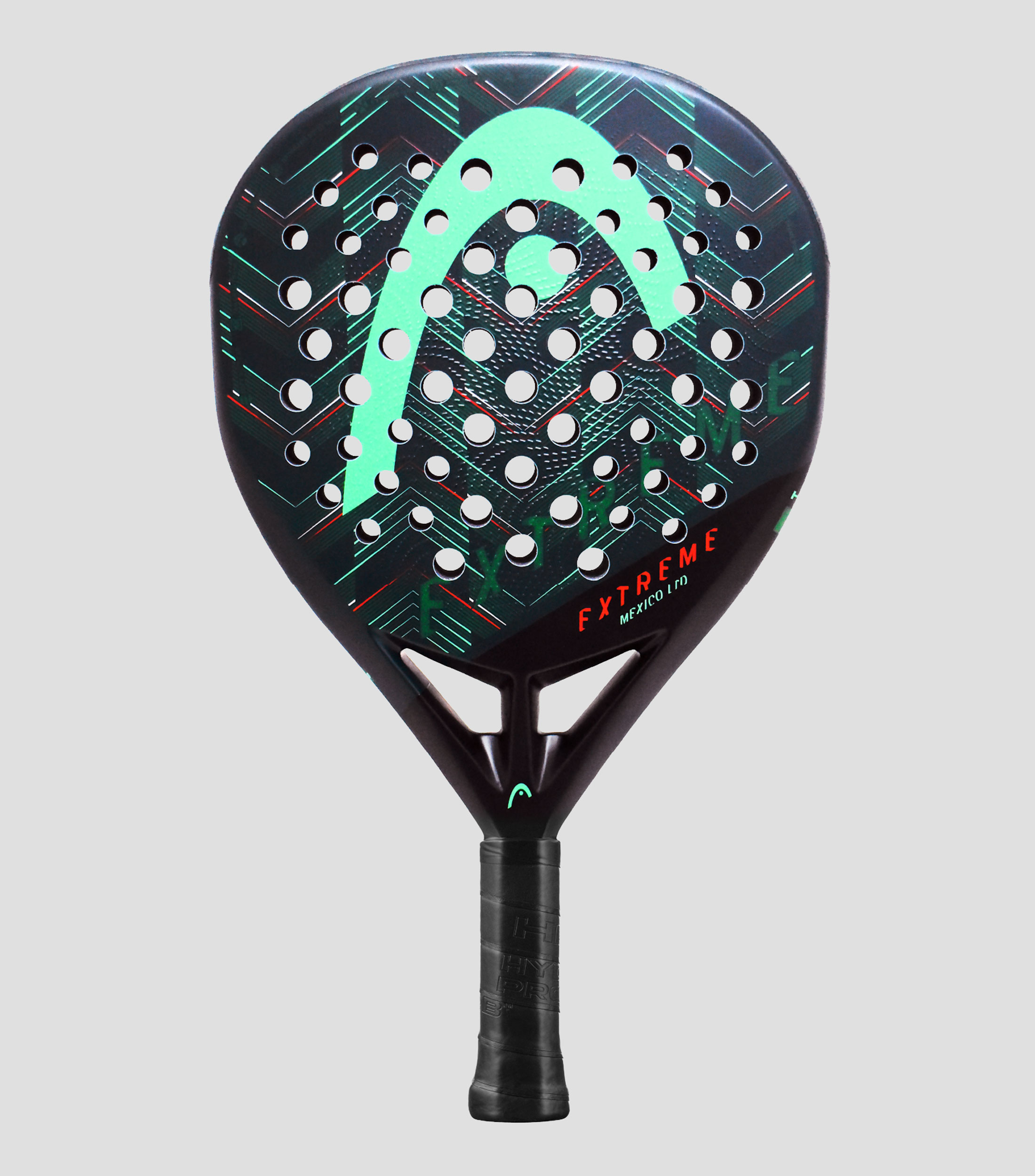 Pala para pádel Extreme Mexico negro y verde