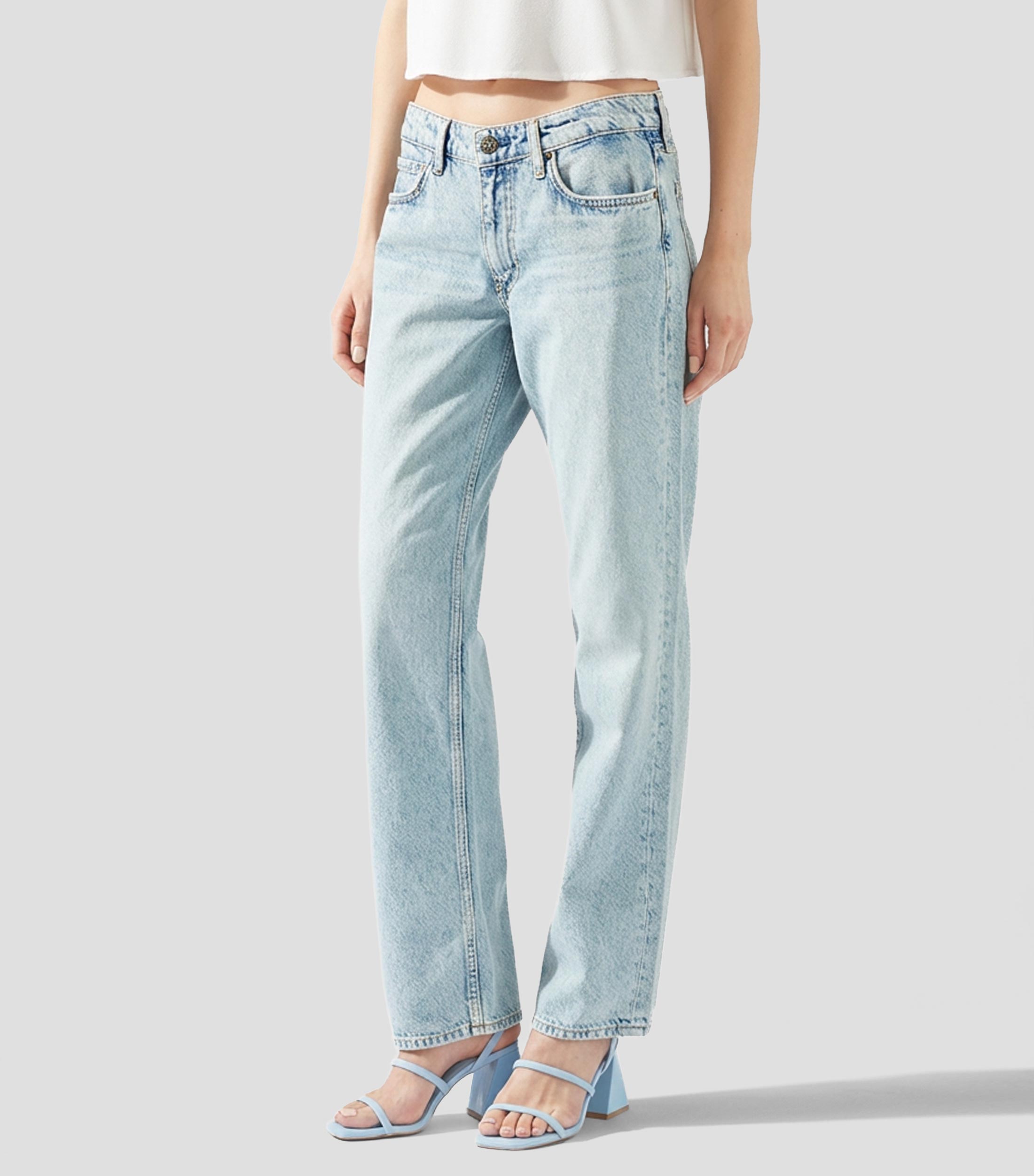 Jeans Straight Mujer