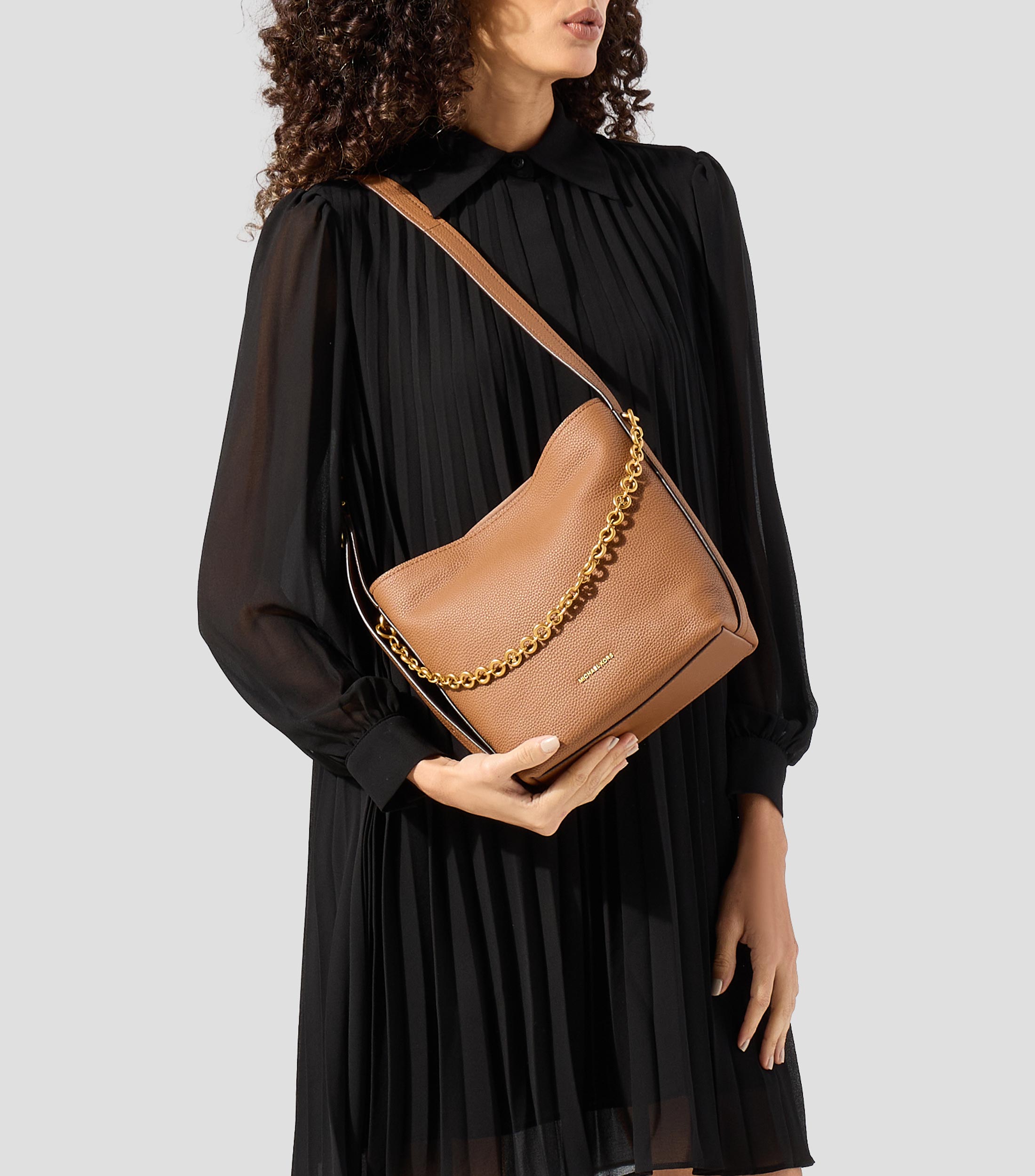 Bolsa Bucket en piel vacuna Nolita fantasía Mujer