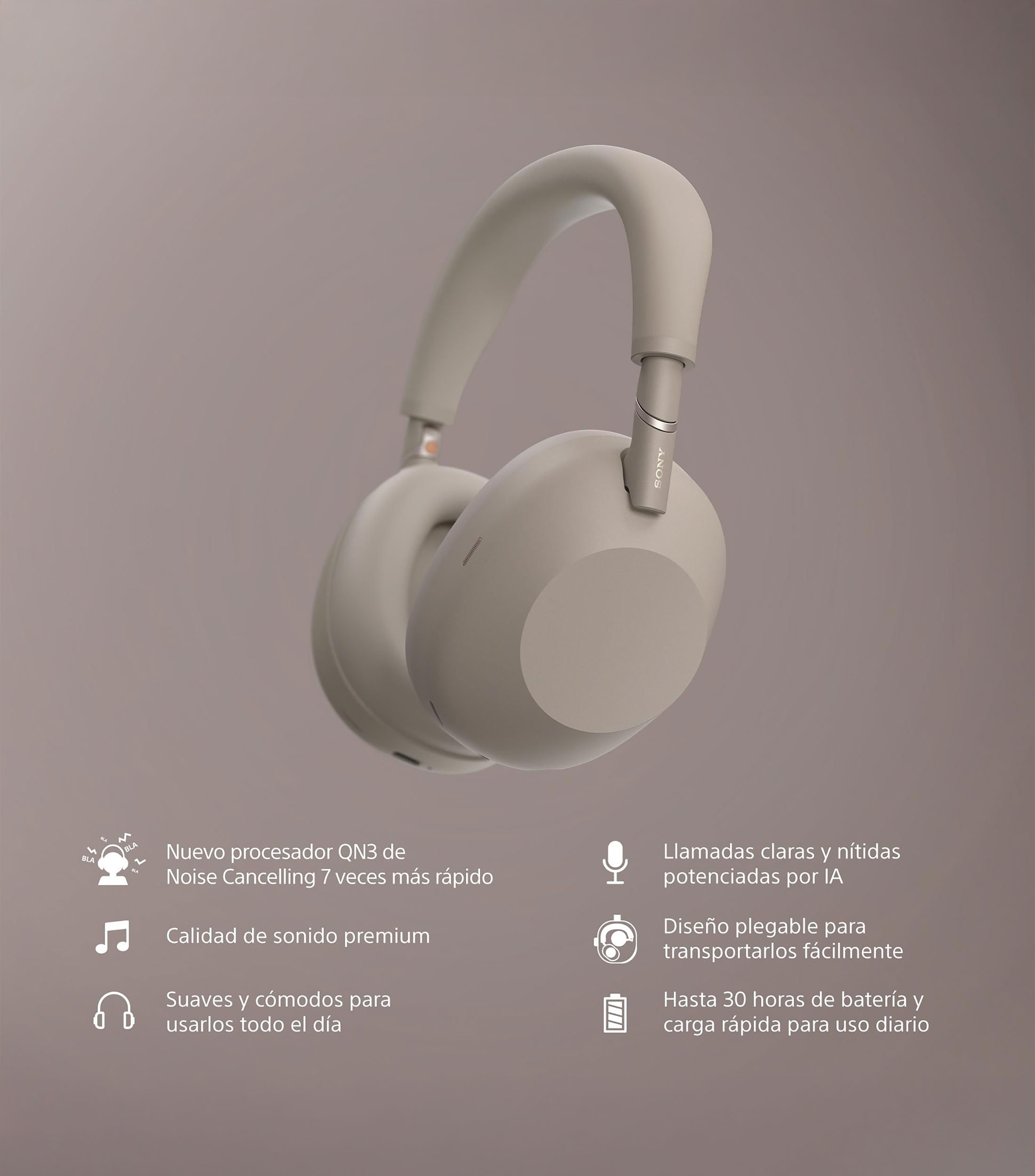 Audífonos Inalámbricos Bluetooth WH1000XM6