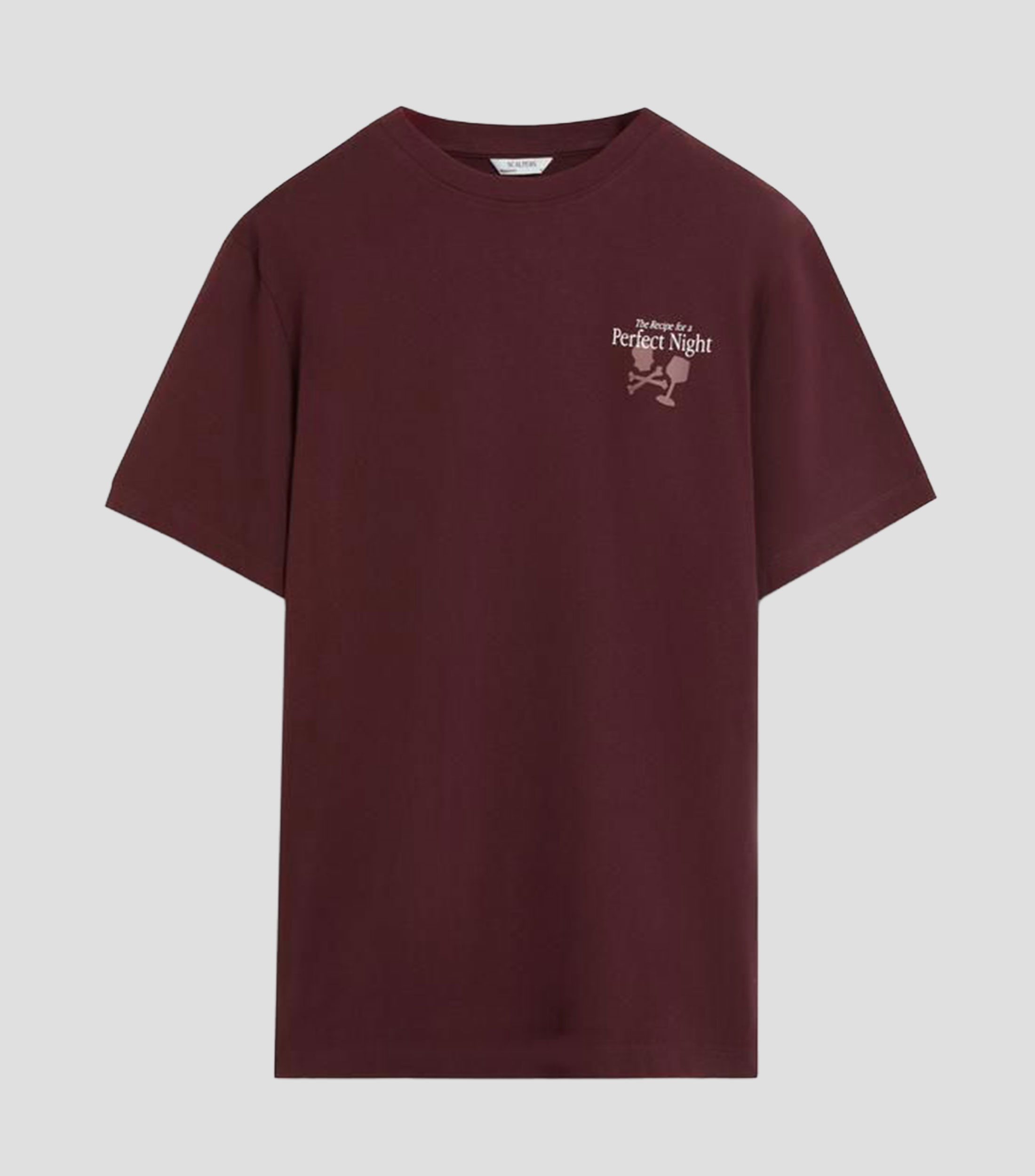Playera cuello redondo manga corta lisa Hombre