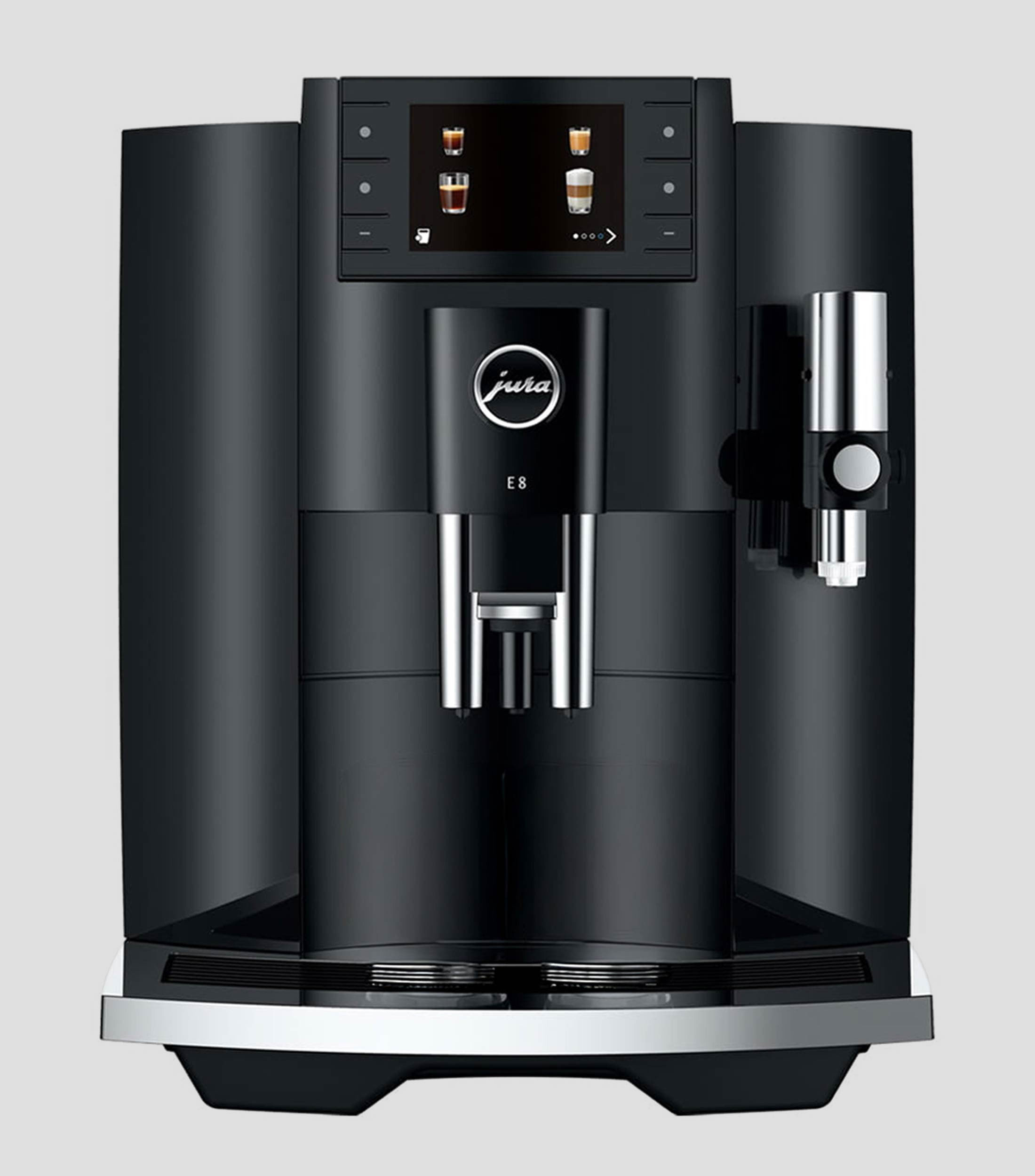Cafetera Automatica E8 Piano, 1.9 L, Negra