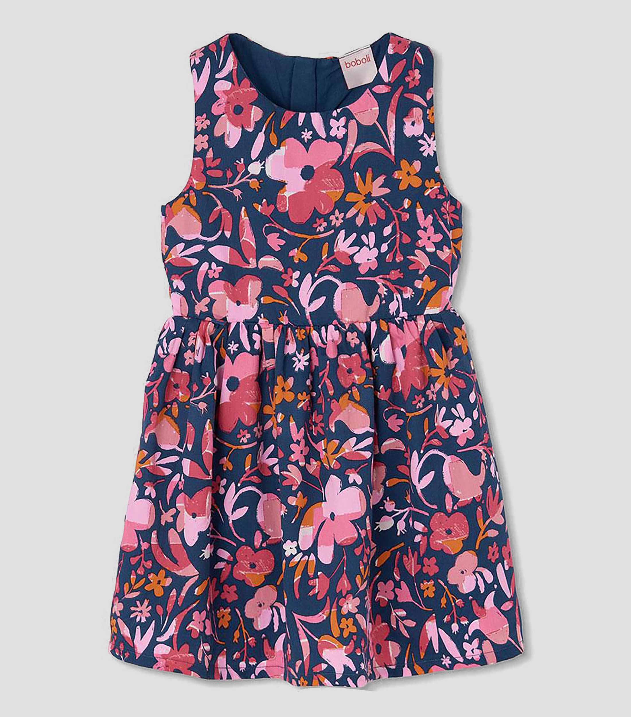 Vestido estampado floral Niña