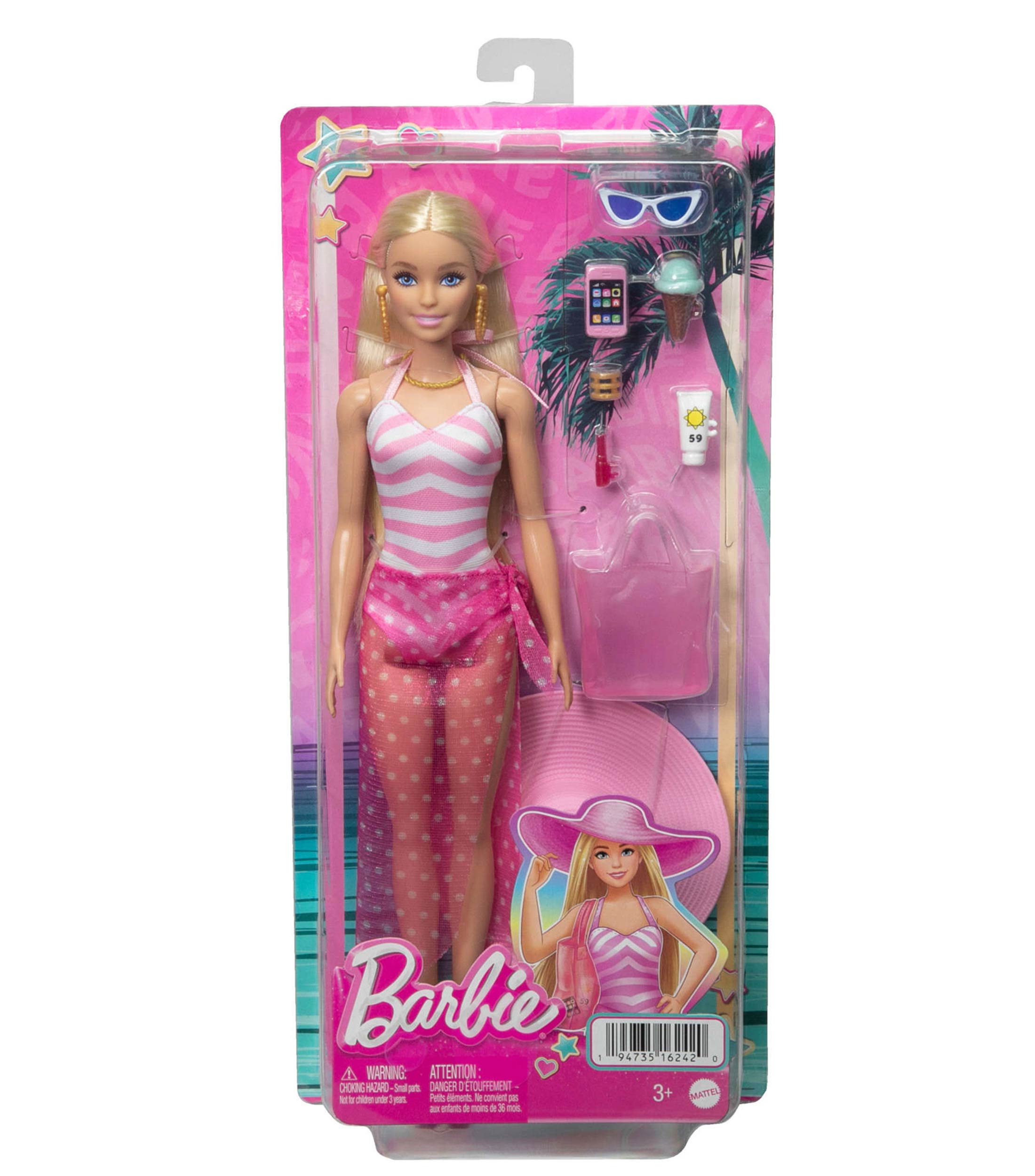Muneca Barbie Dia de Playa