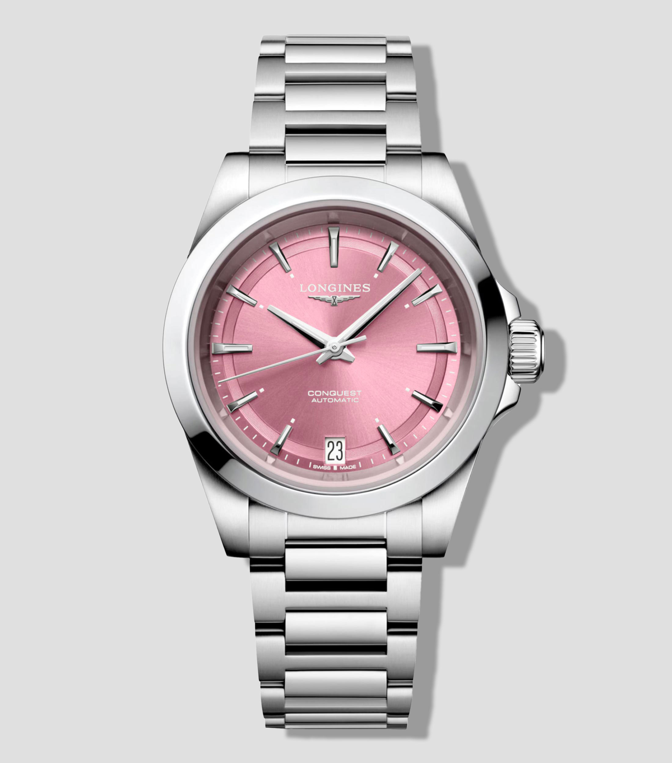 Reloj para mujer Conquest Casual, Plateado