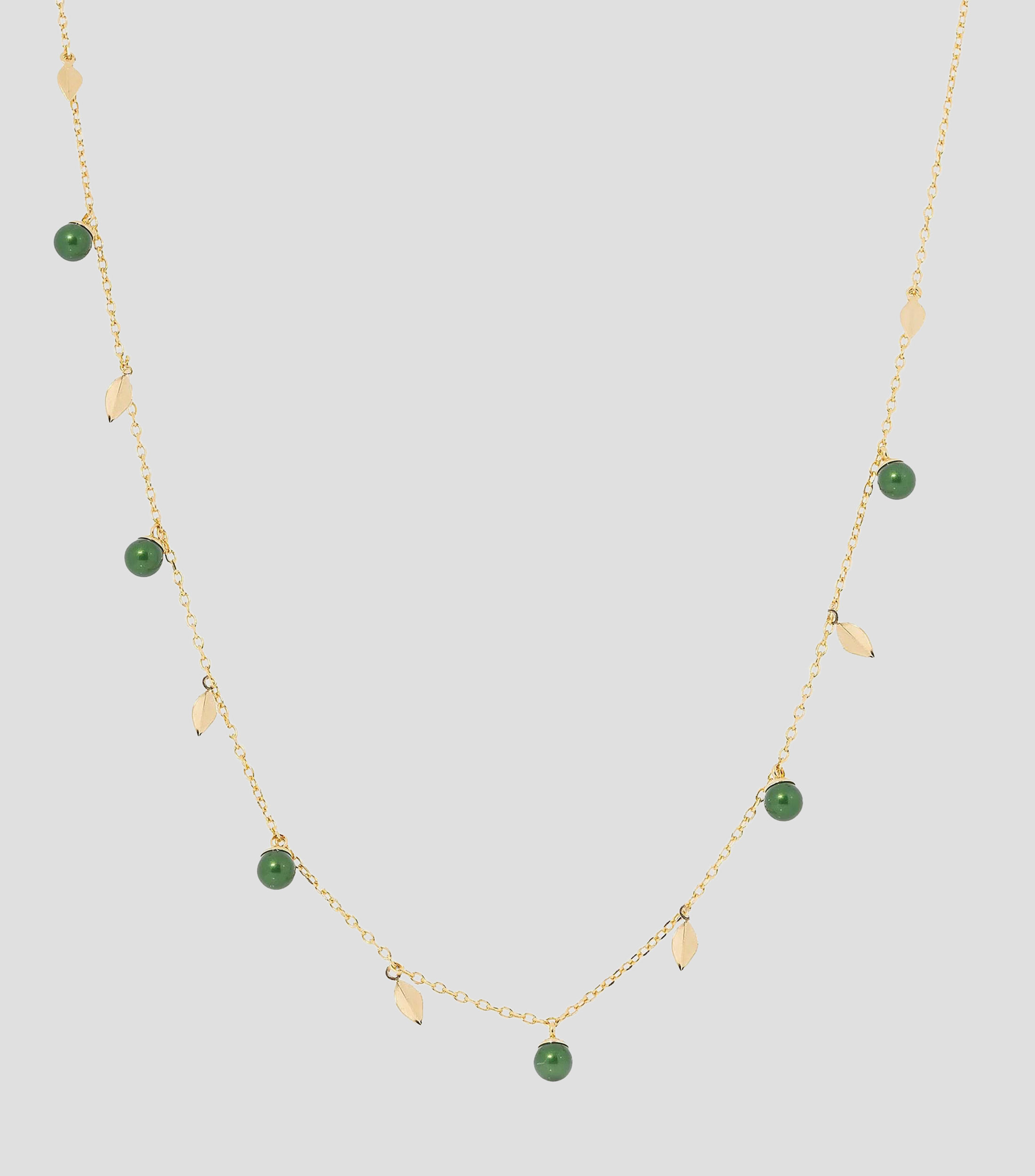 Collar en plata con charms Mujer