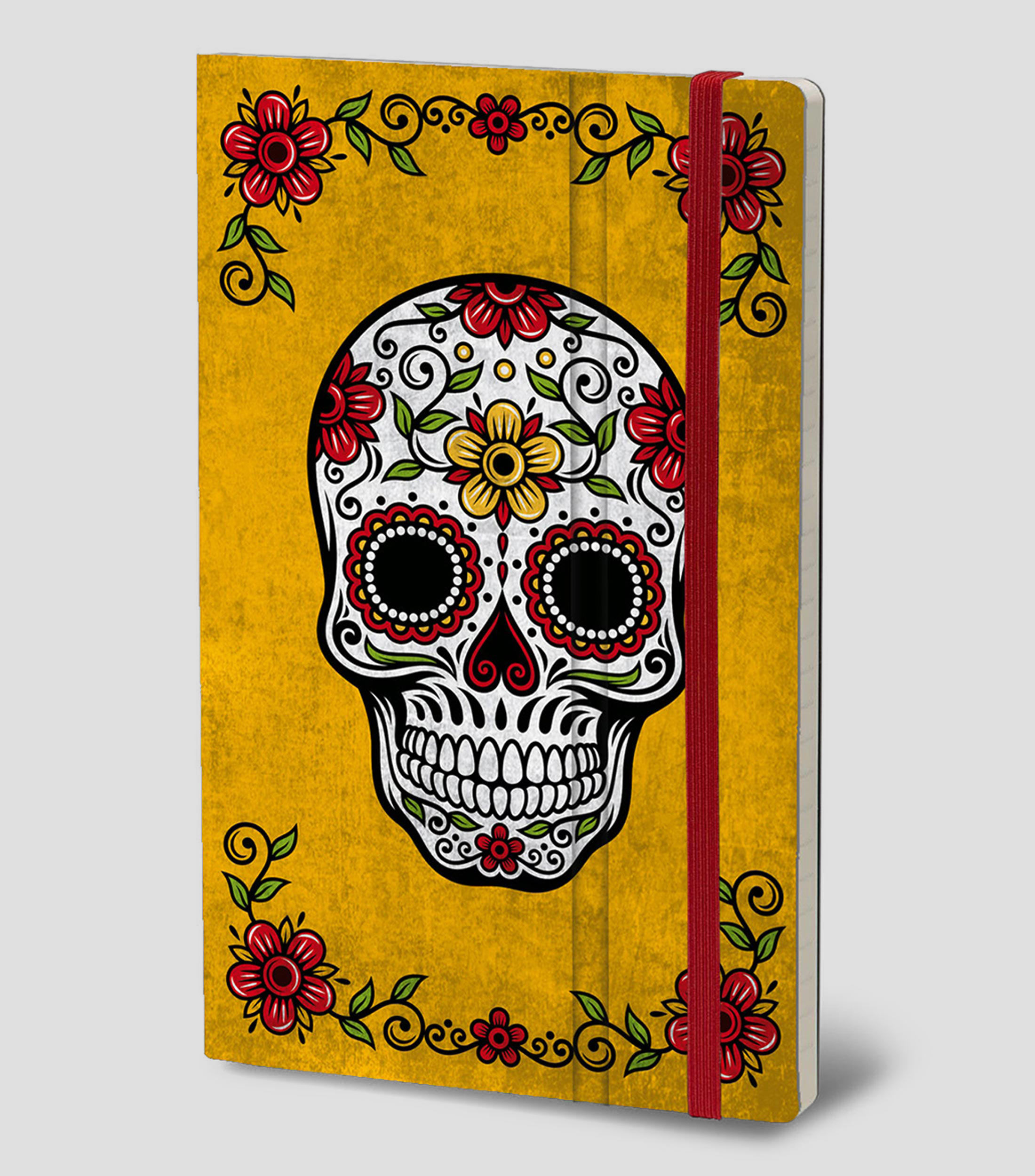 Libreta con Calavera Multicolor 192 Hojas