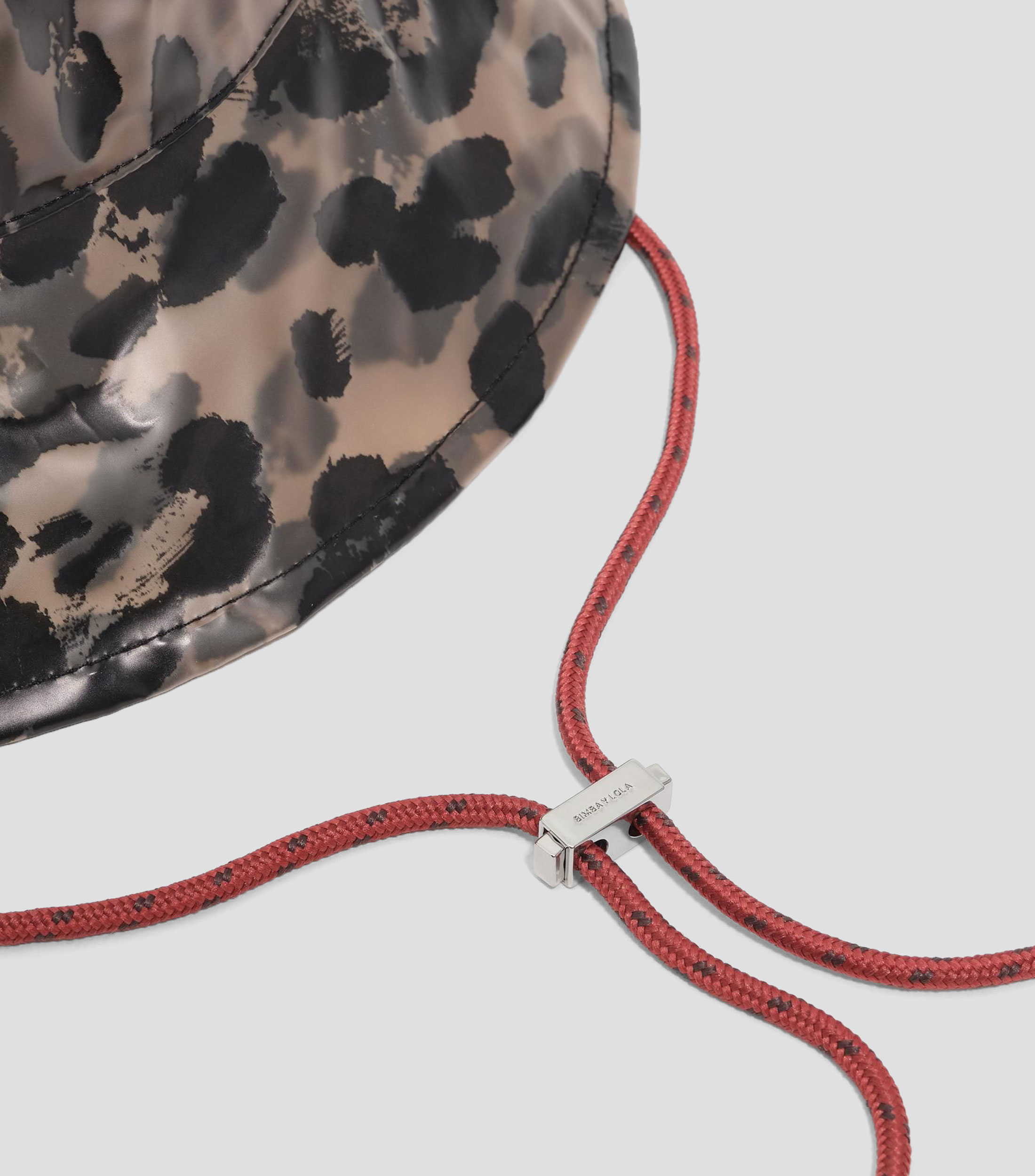 Gorro impermeable leopardo Mujer