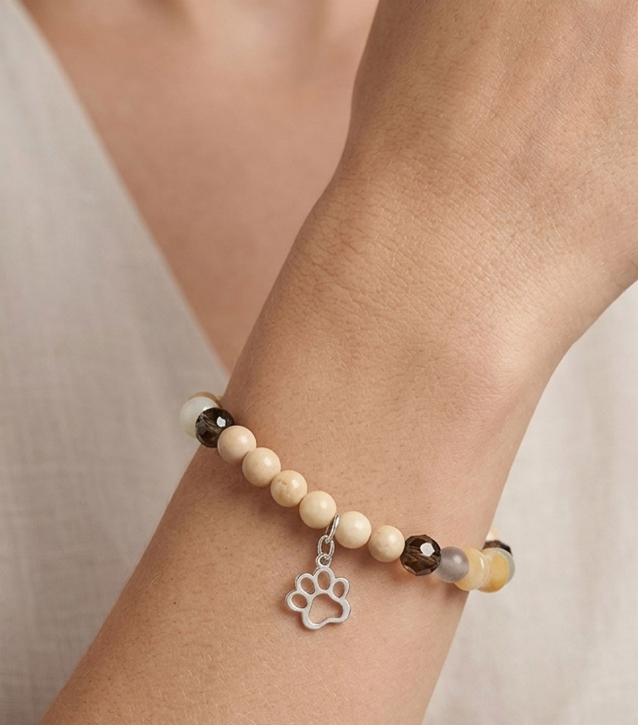 Pulsera en Plata .925 con cuentas Mujer