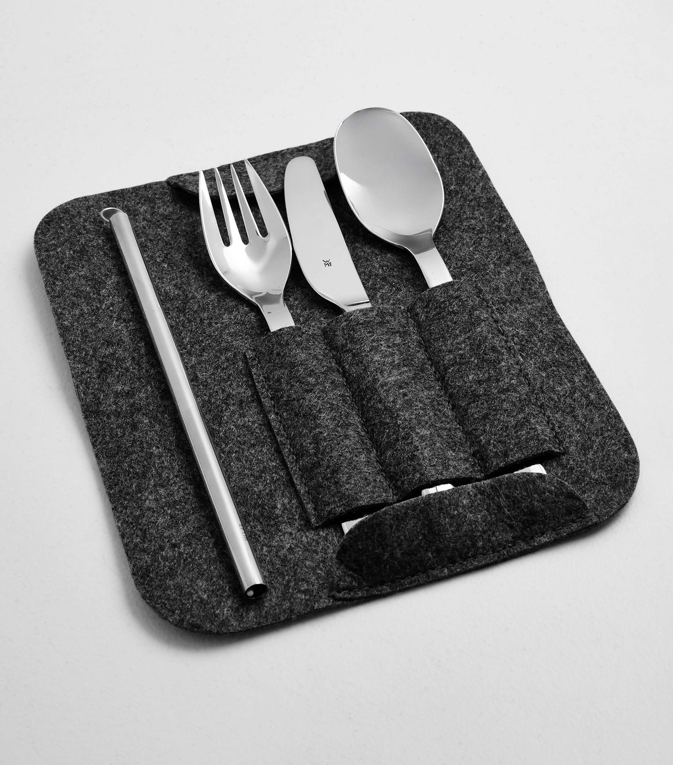 Set de Cubiertos MY2GO 8 piezas en acero inoxidable