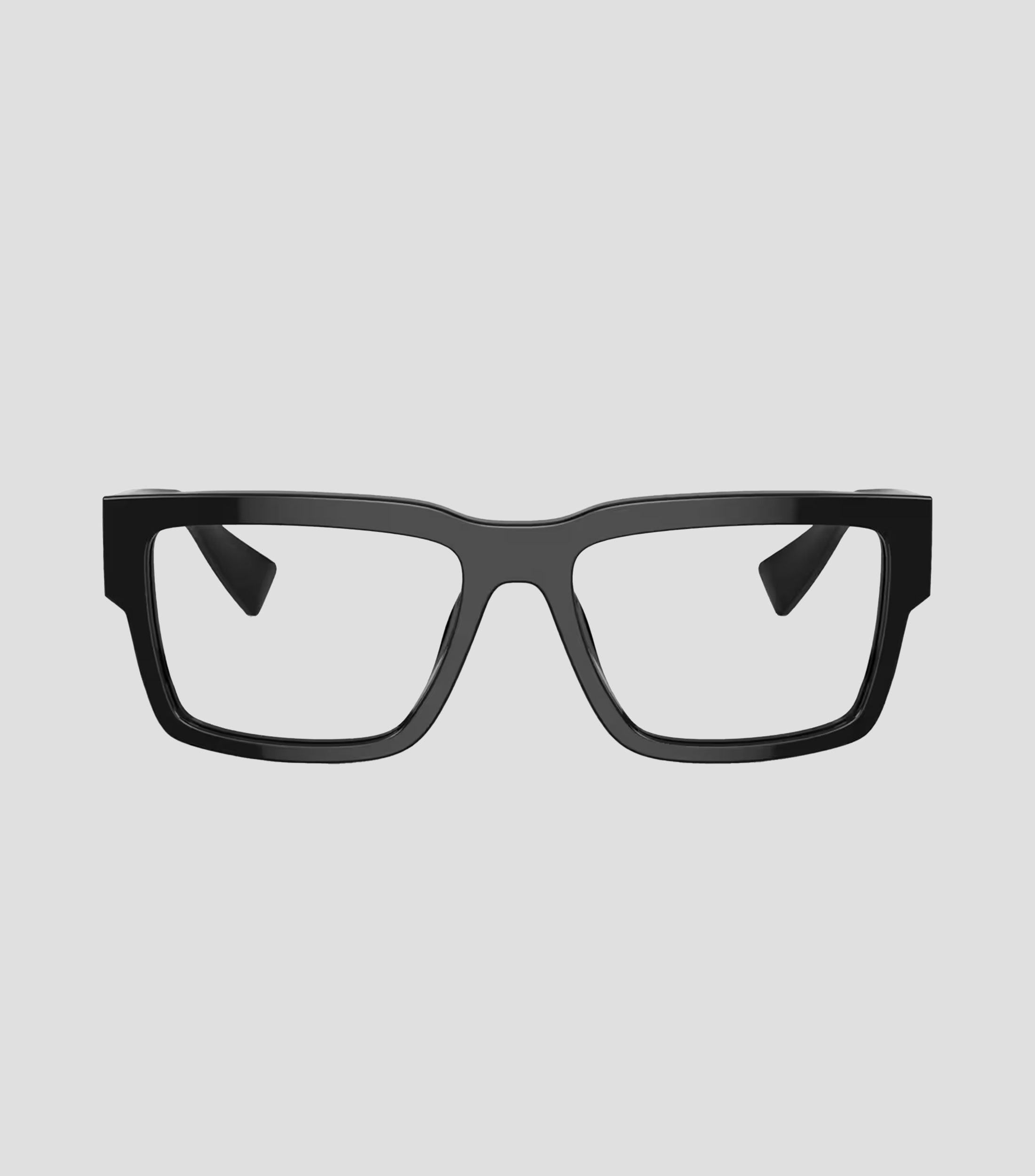 Lentes oftálmicos cuadrados negros Mujer