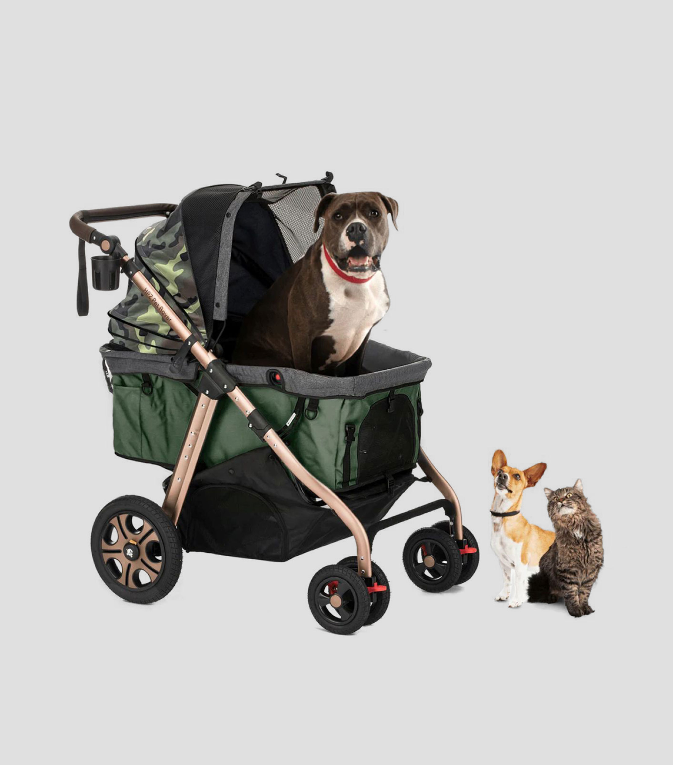 Carriola para Mascota Titan Verde