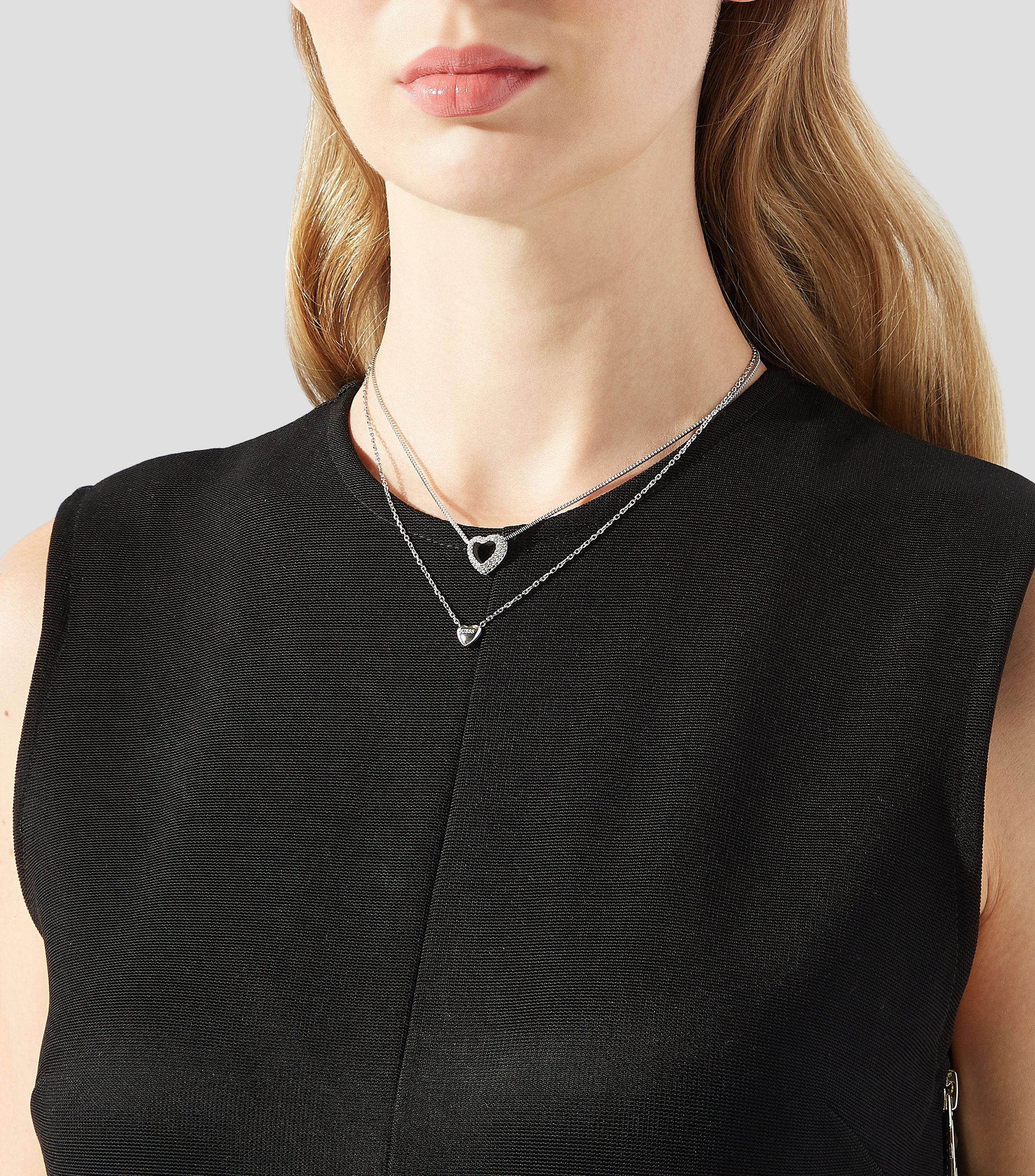 Collar doble Beloved con circonias Mujer