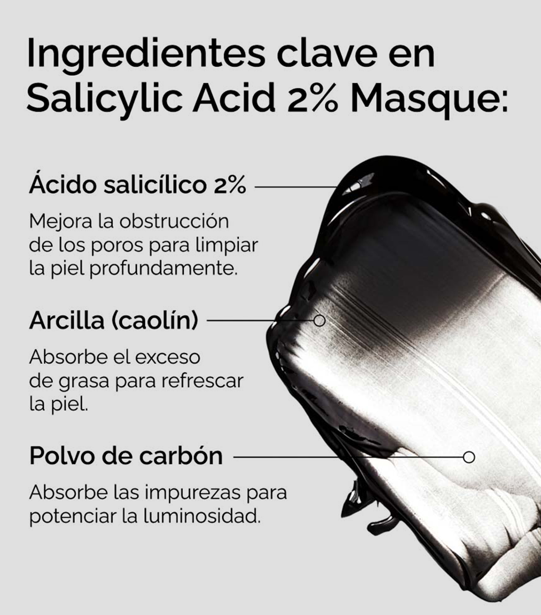 Mascarilla Facial de Limpieza Salicylic Acid 2%, 100 ml