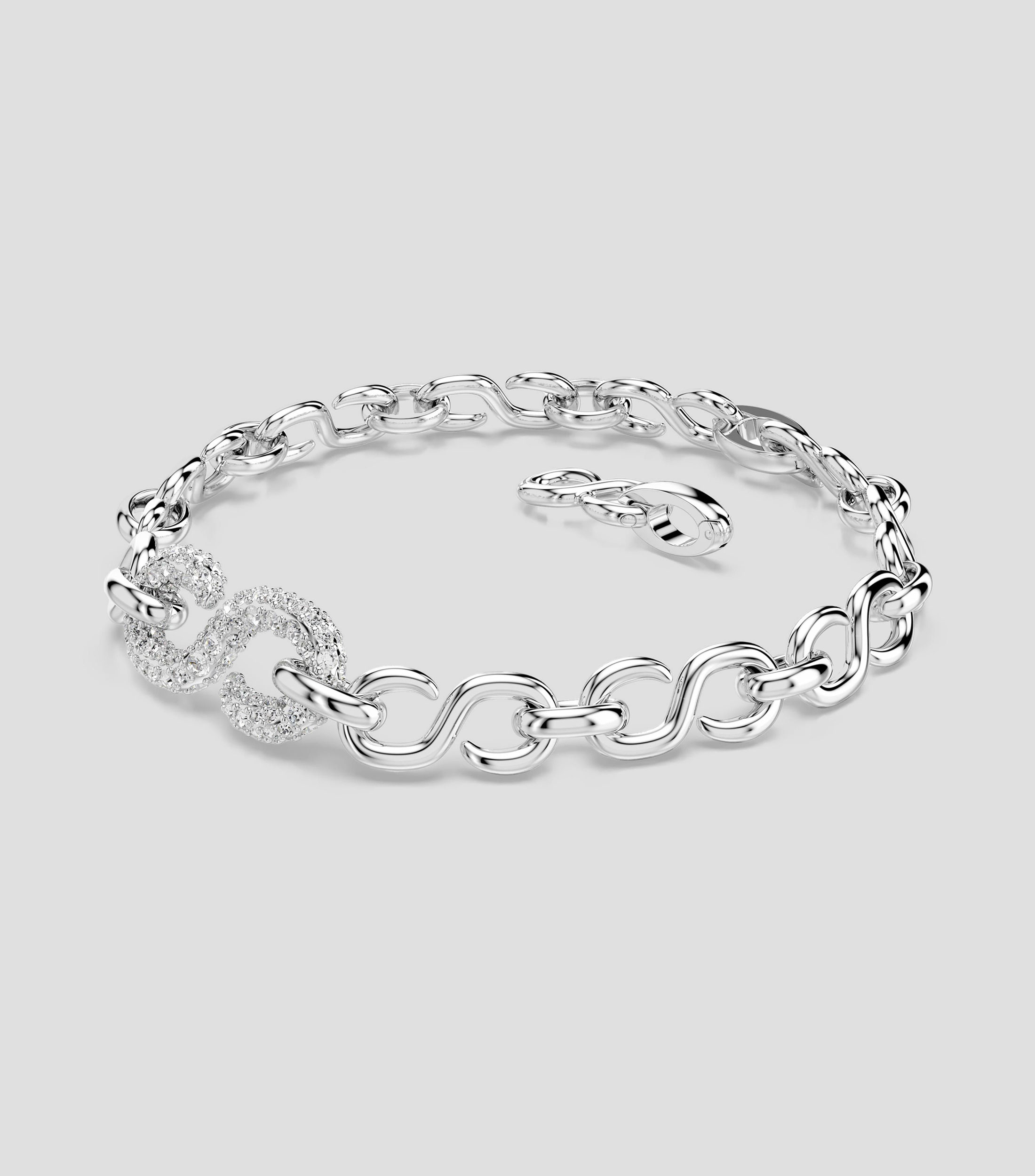 Brazalete con cristales Mujer