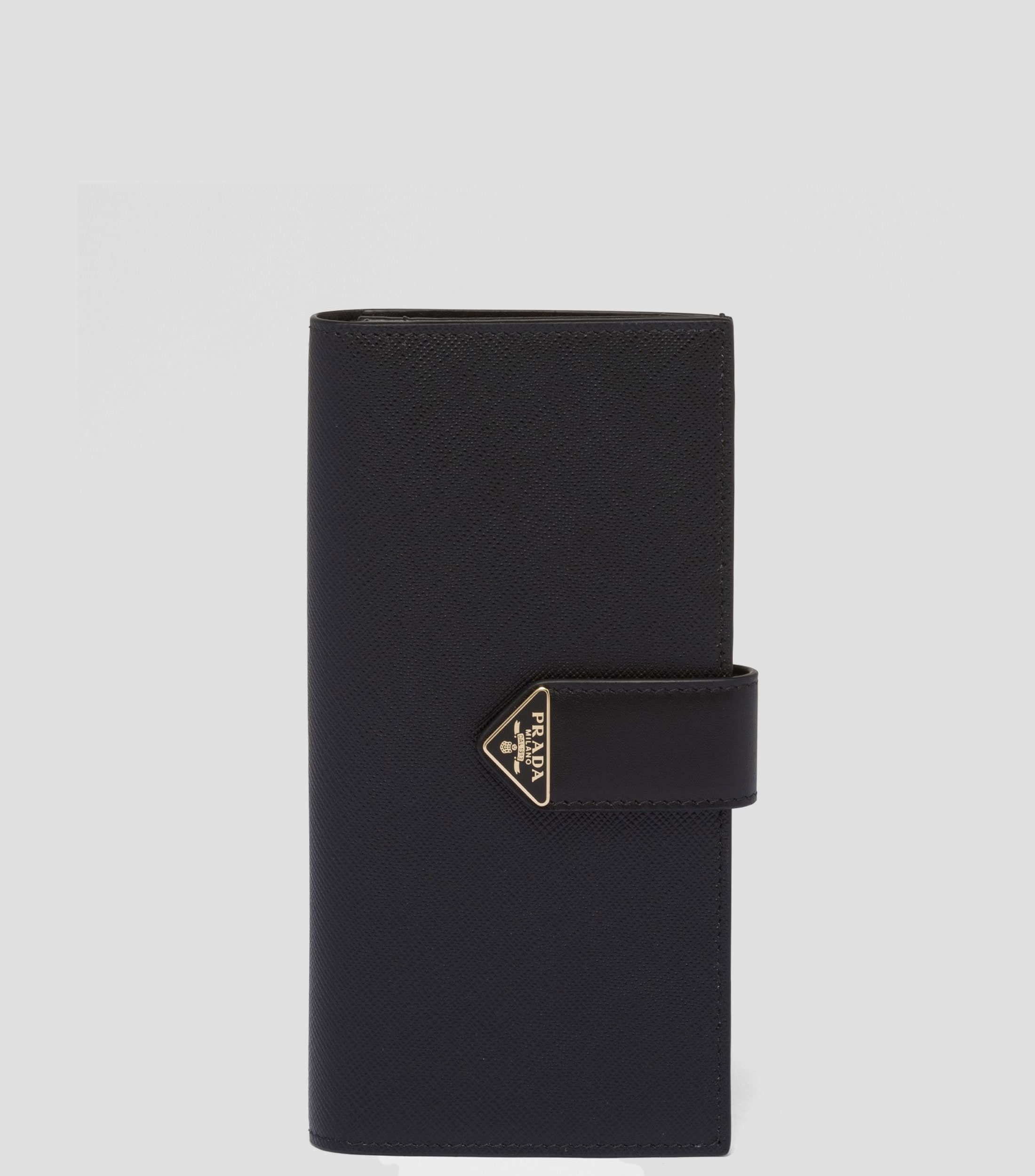 Cartera en piel con detalle texturizado Mujer