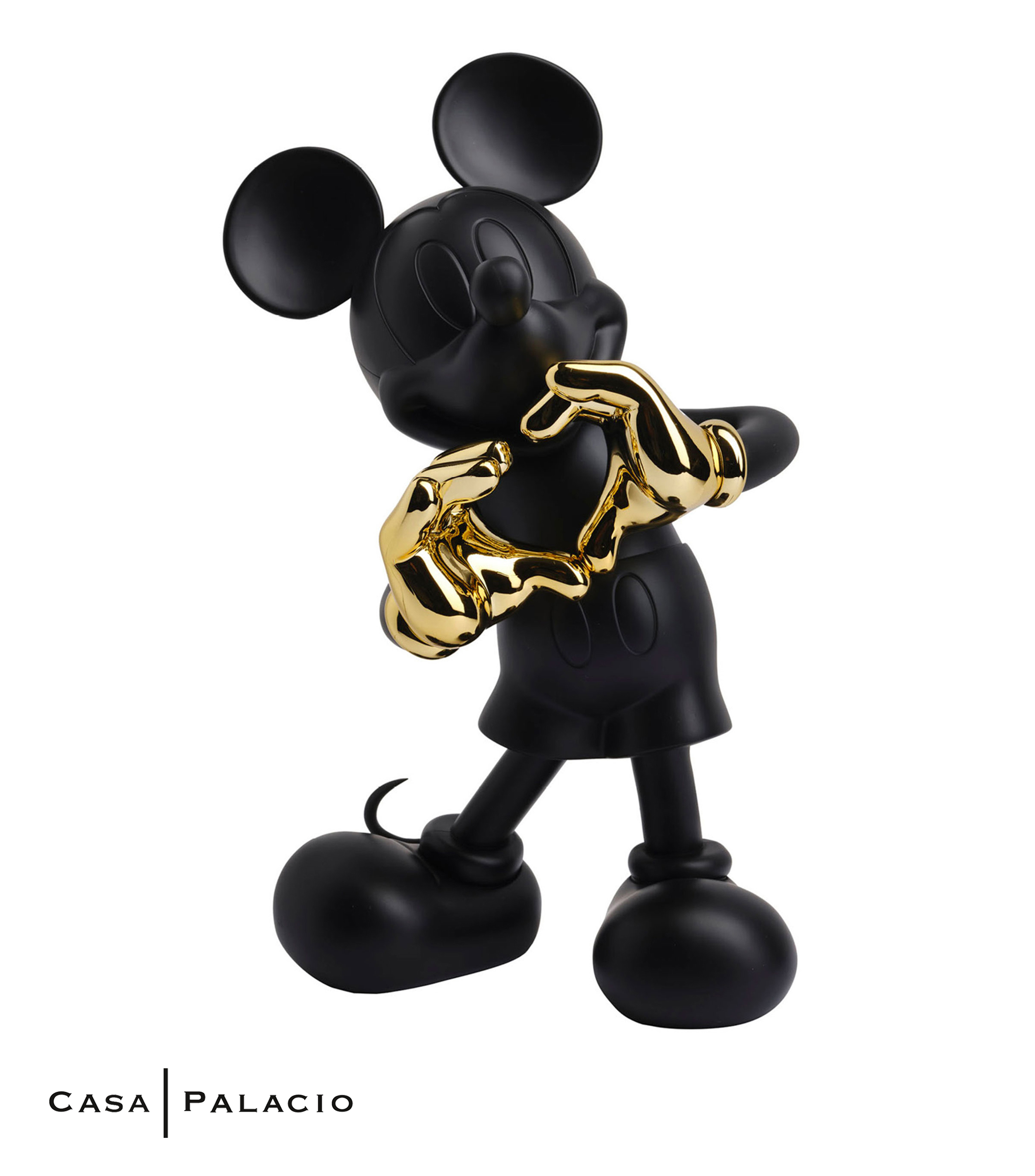 Figura decorativa Mickey WLove en material sintético